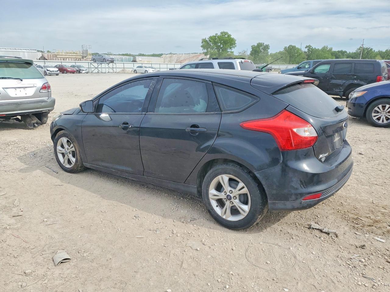 2013 Ford Focus Se Black vin: 1FADP3K24DL362985