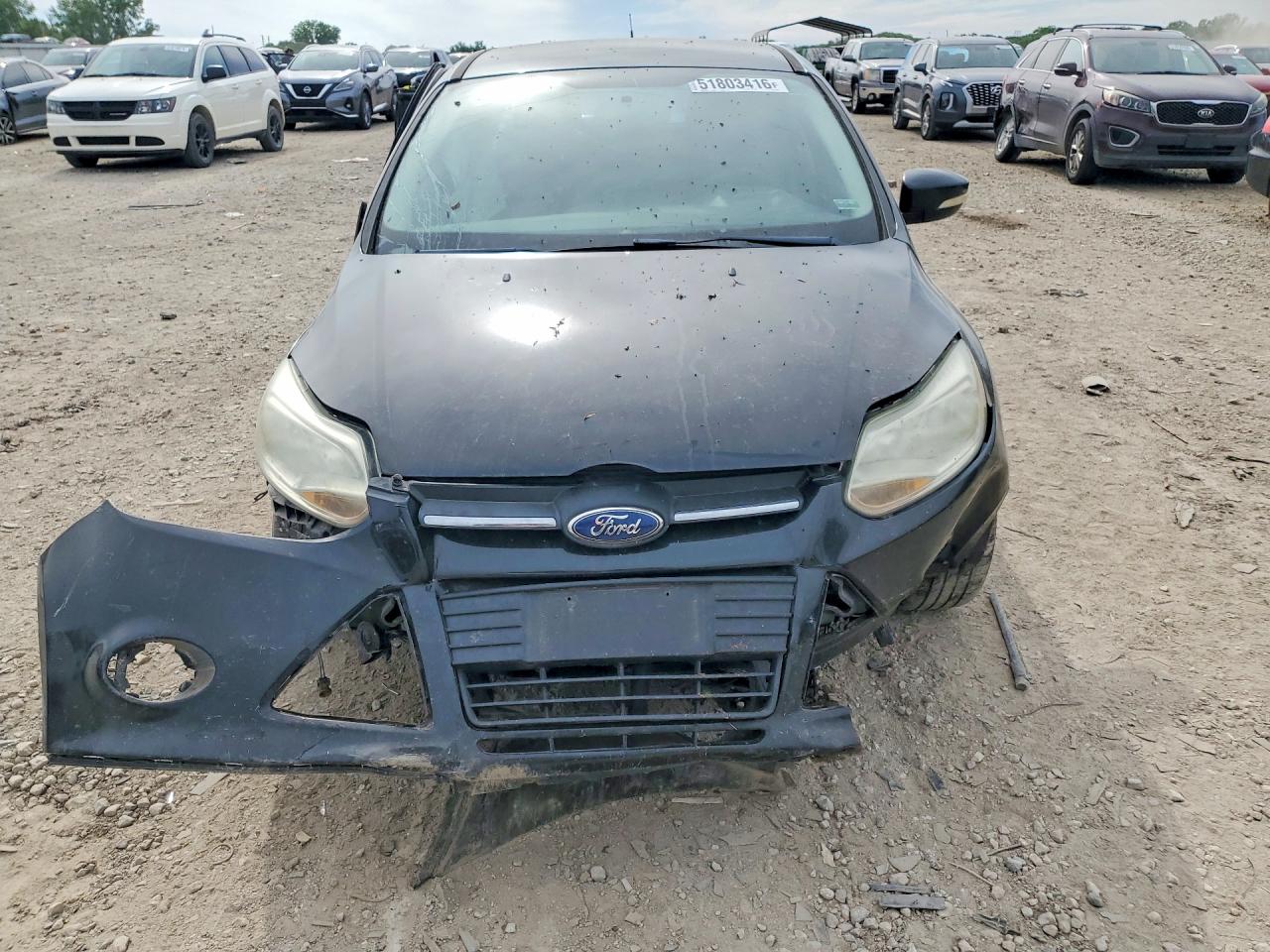 2013 Ford Focus Se Black vin: 1FADP3K24DL362985