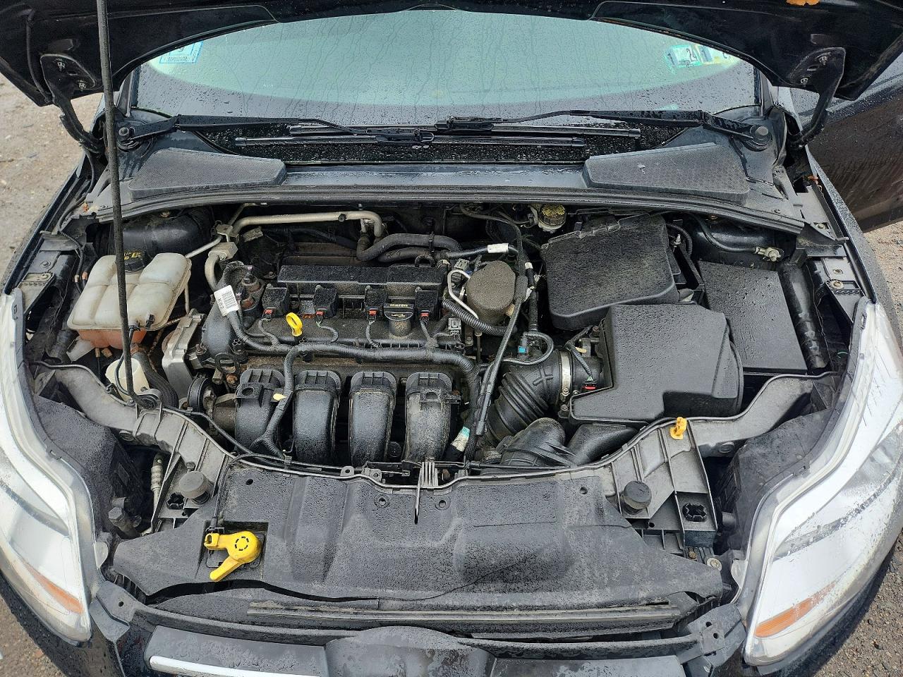 2014 Ford Focus Se Черный vin: 1FADP3K24EL102474