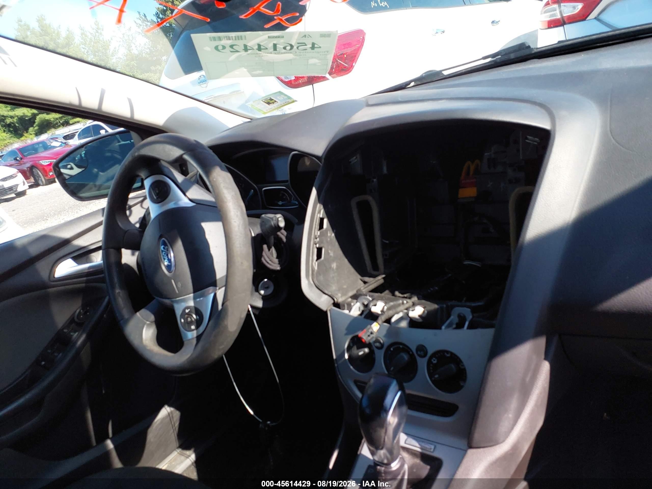 2014 Ford Focus Se Gray vin: 1FADP3K24EL125835