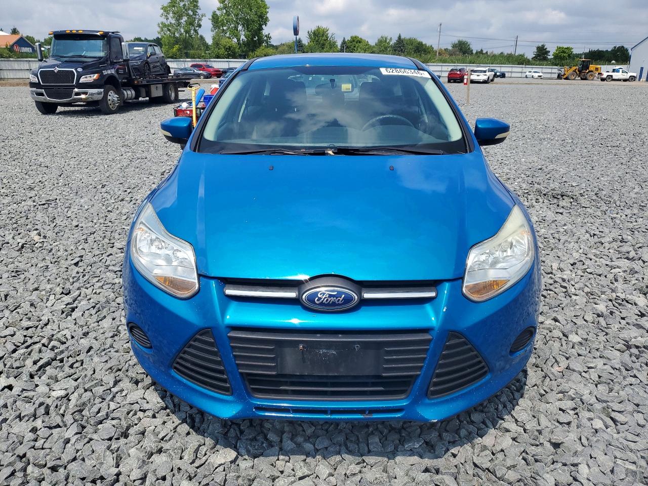 2014 Ford Focus Se Blue vin: 1FADP3K24EL136429