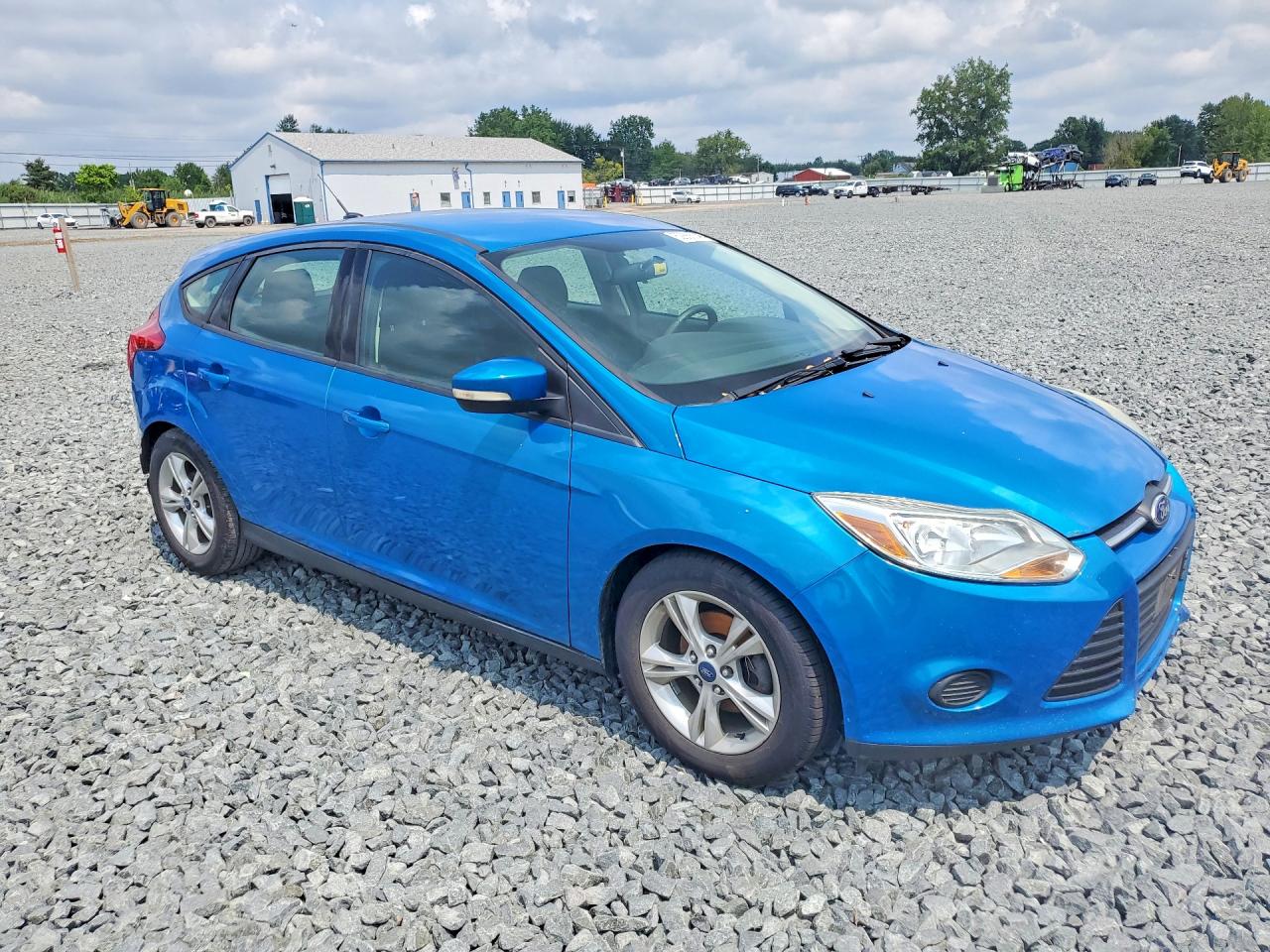 2014 Ford Focus Se Blue vin: 1FADP3K24EL136429