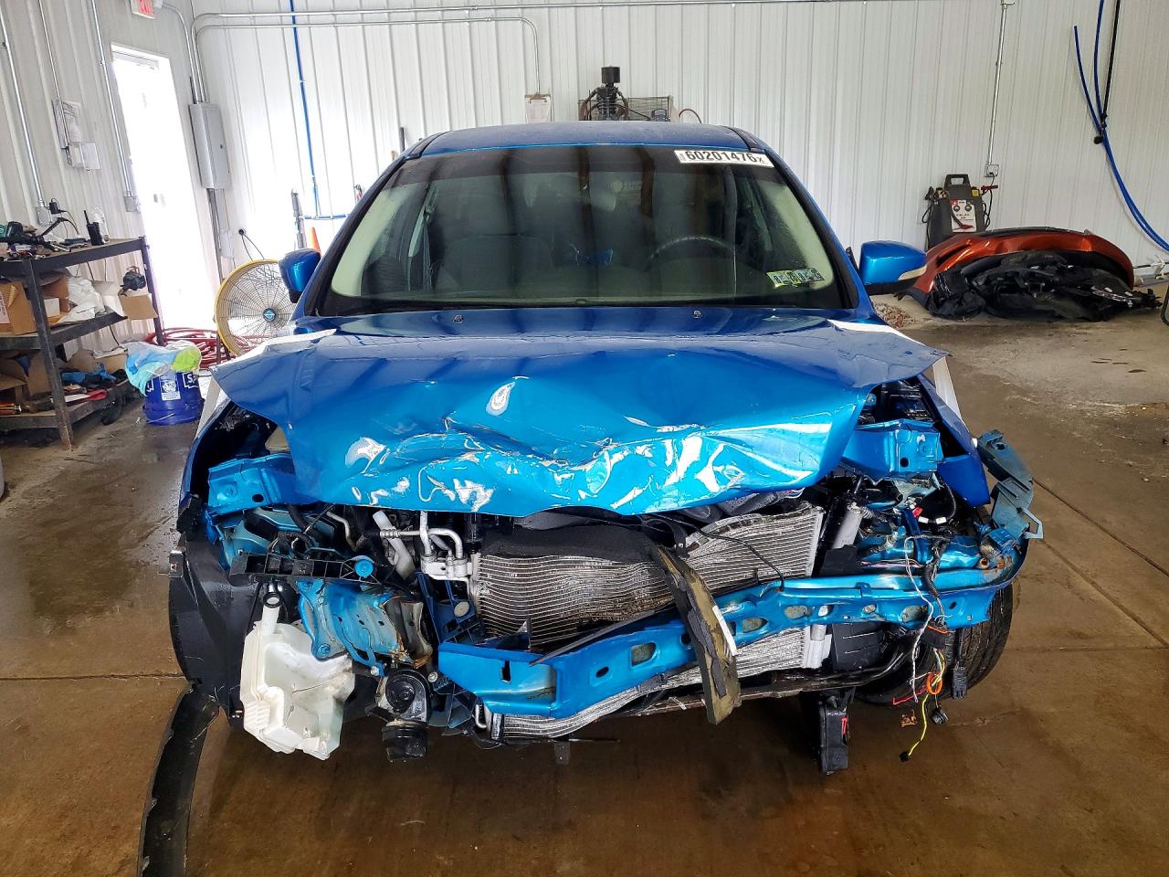 2014 Ford Focus Se Blue vin: 1FADP3K24EL202431