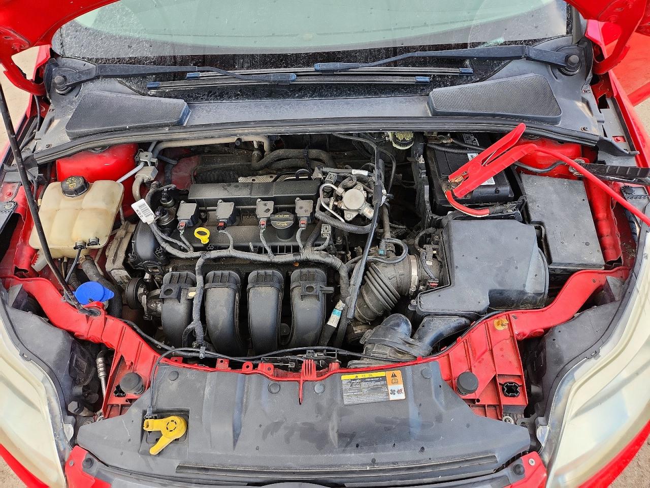 2014 Ford Focus Se Red vin: 1FADP3K24EL246929