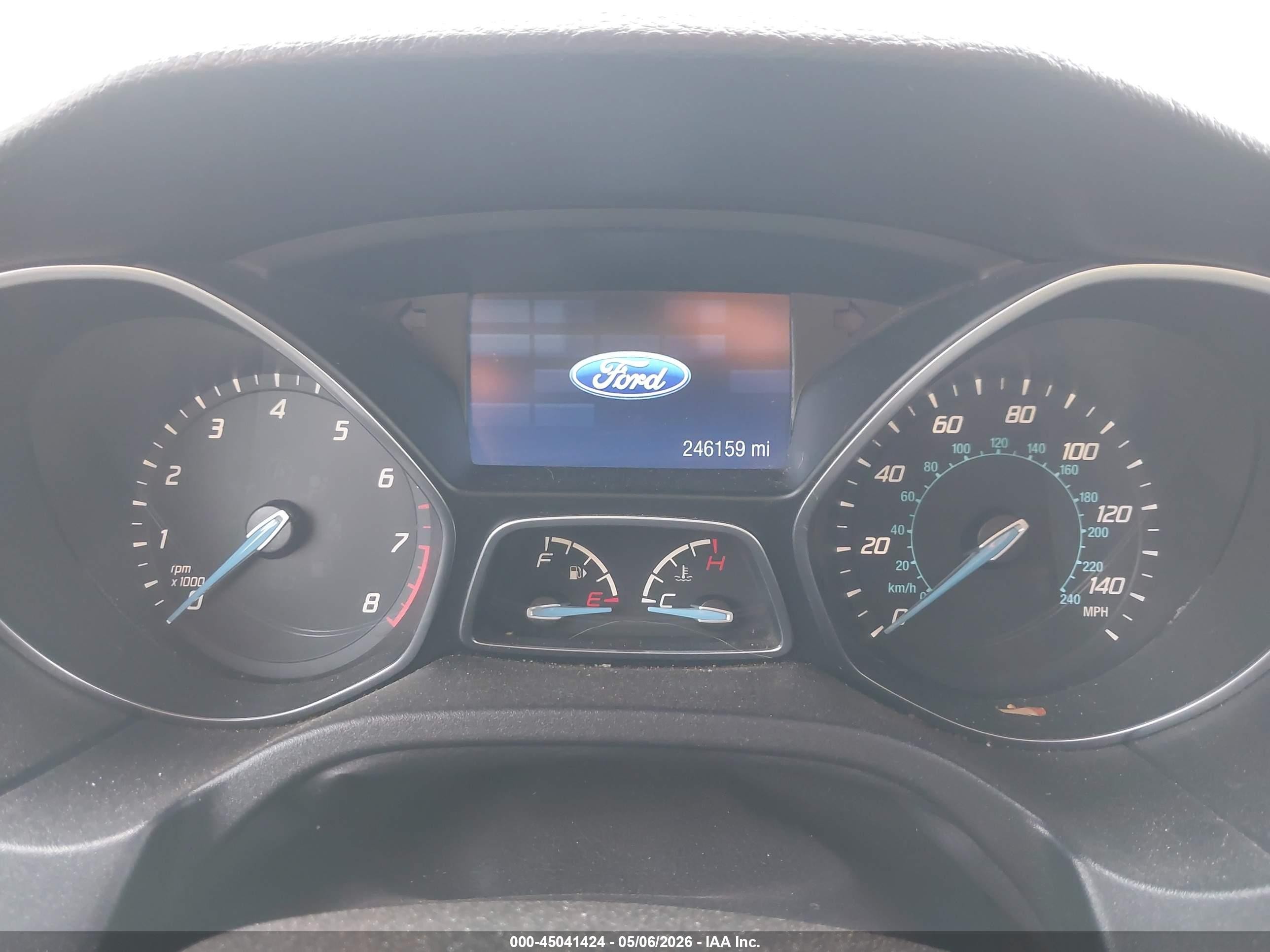 2014 Ford Focus Se Blue vin: 1FADP3K24EL276092