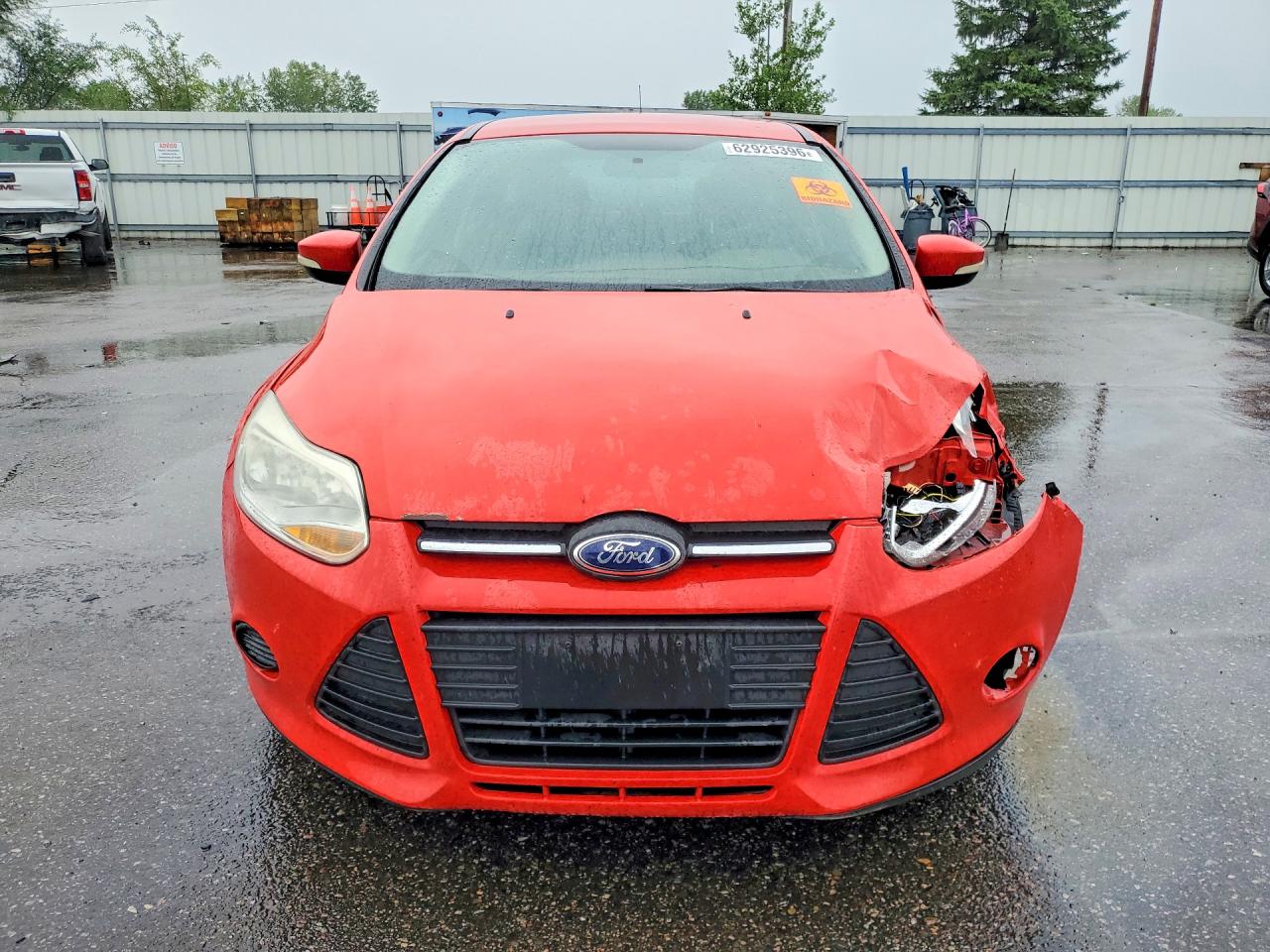2014 Ford Focus Se Red vin: 1FADP3K24EL295421