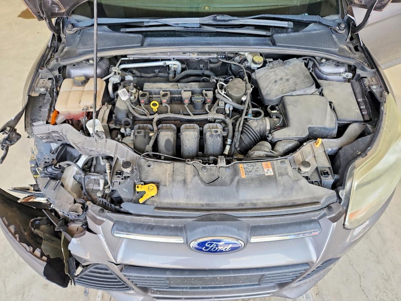 2014 Ford Focus Se Серый vin: 1FADP3K24EL315862