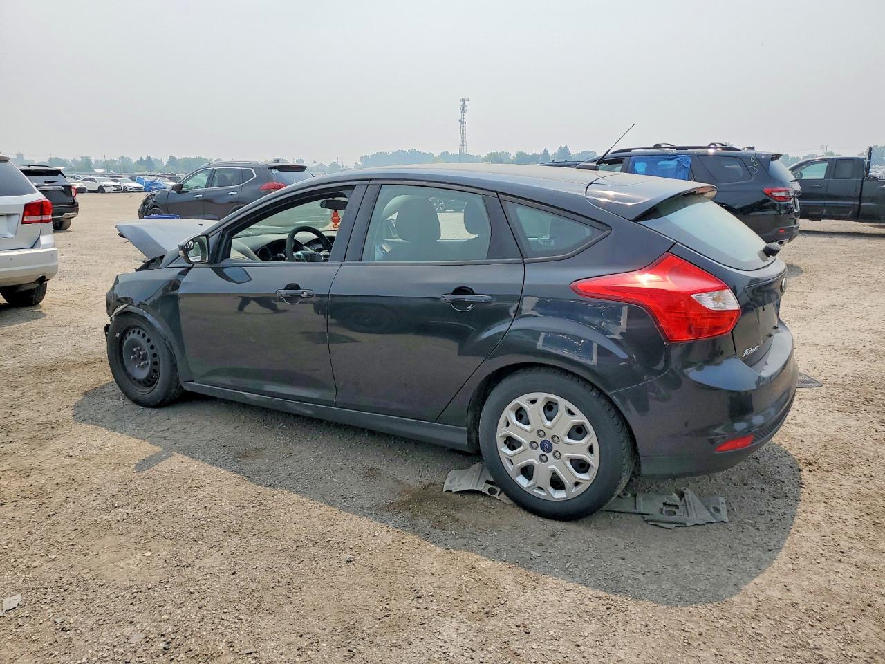 2014 Ford Focus Se Black vin: 1FADP3K24EL329163
