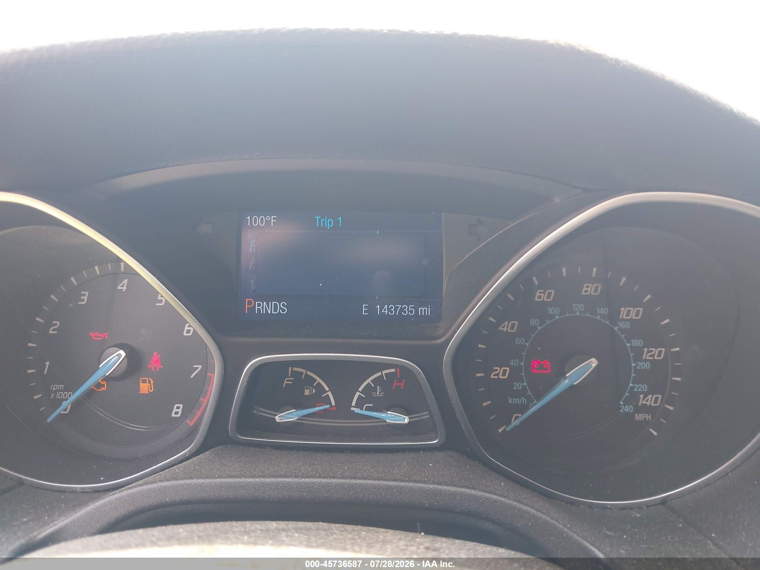 2014 Ford Focus Se Синий vin: 1FADP3K24EL360154
