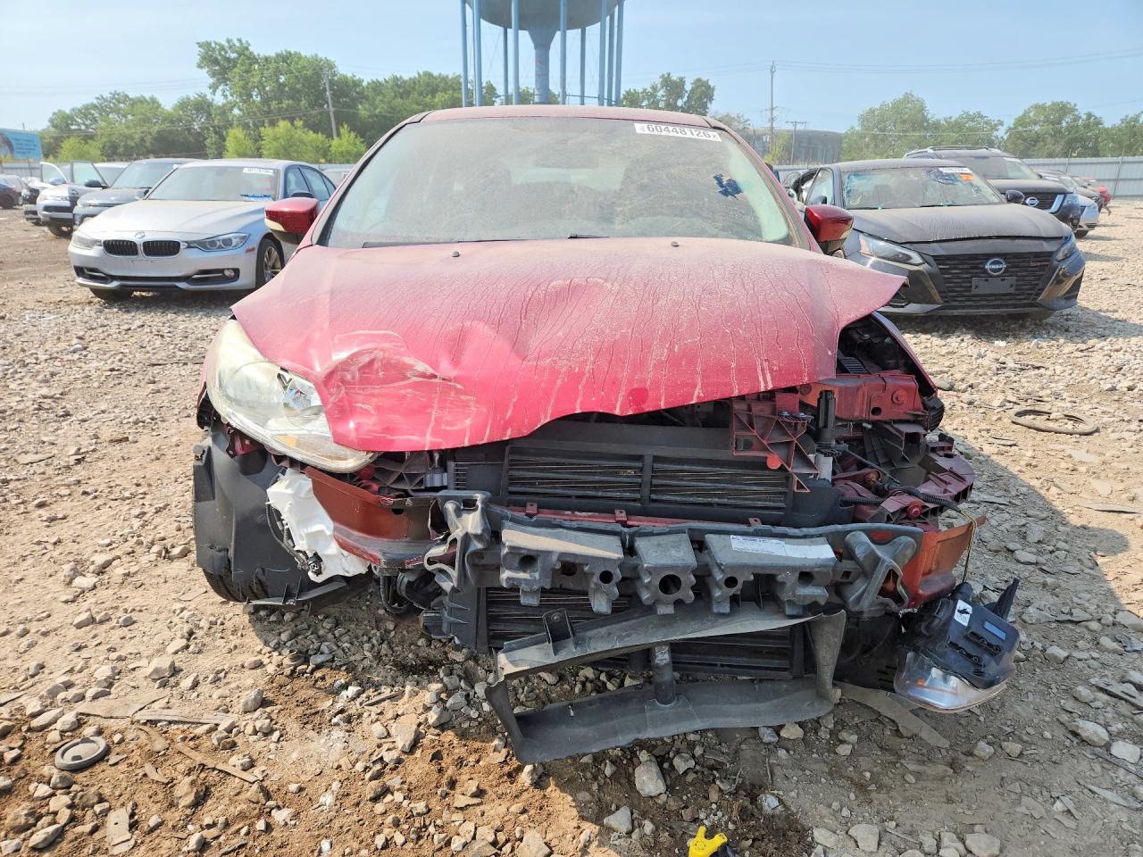 2014 Ford Focus Se Red vin: 1FADP3K24EL369923