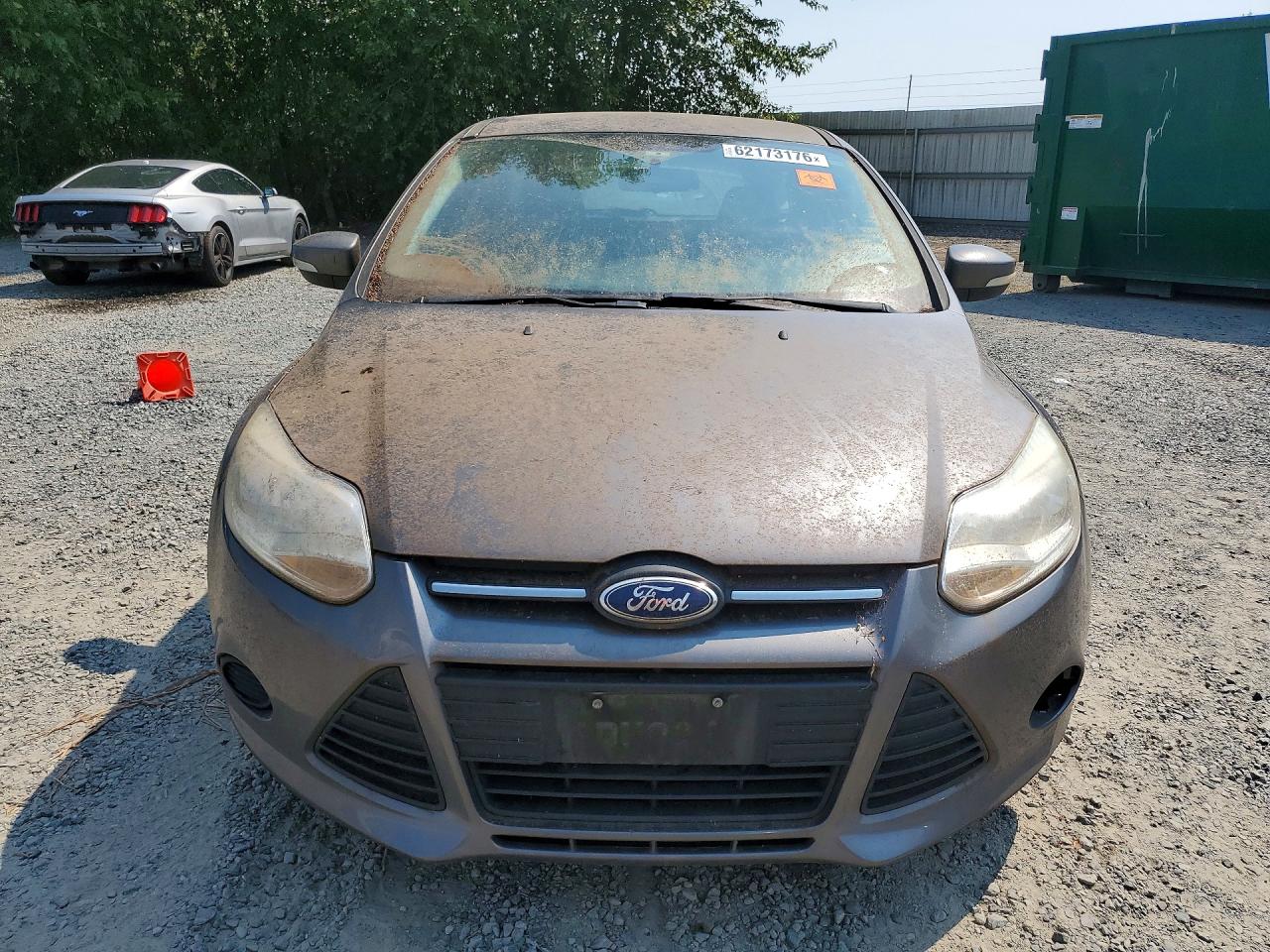 2014 Ford Focus Se Gray vin: 1FADP3K24EL382946