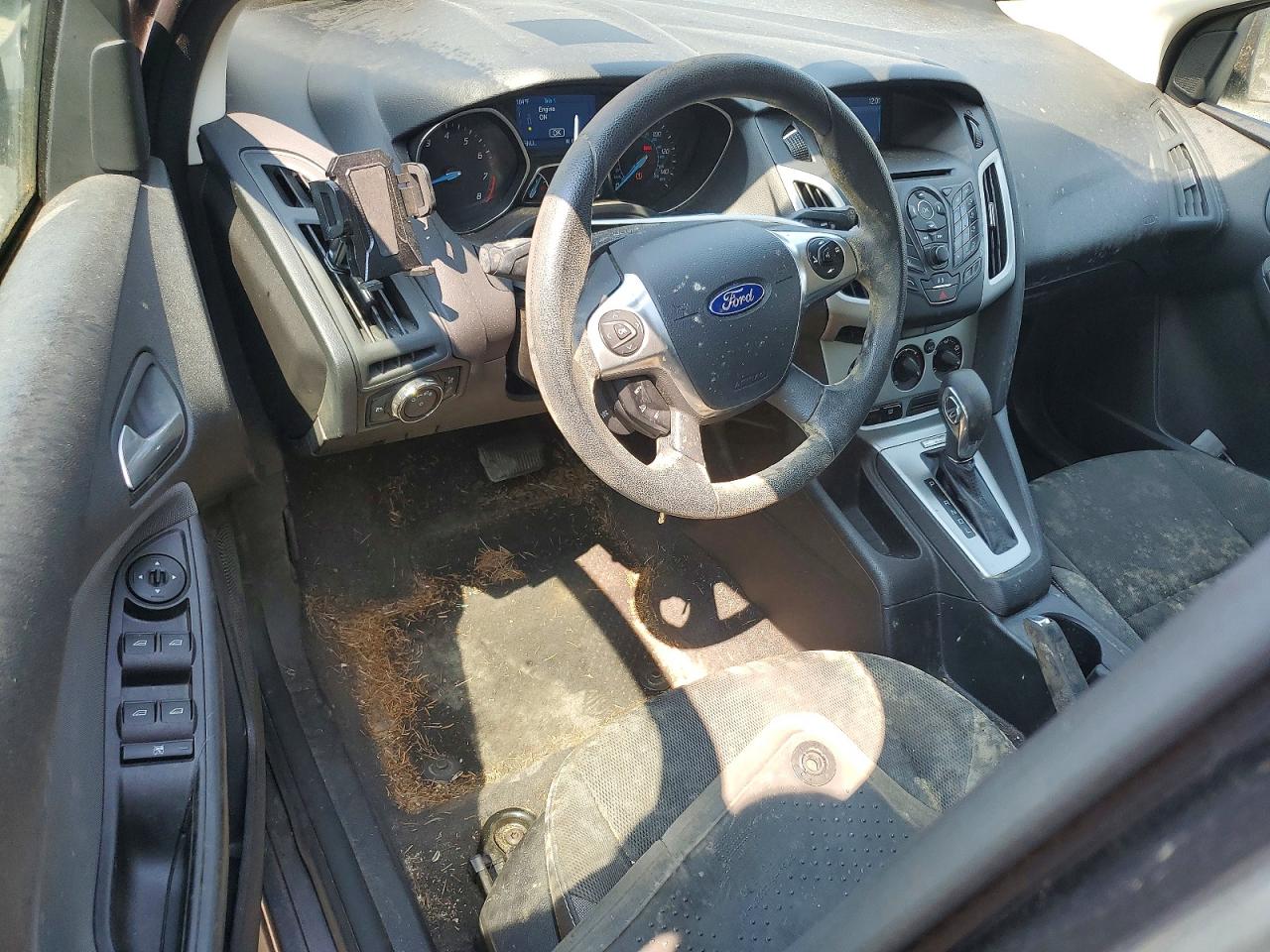 2014 Ford Focus Se Gray vin: 1FADP3K24EL382946