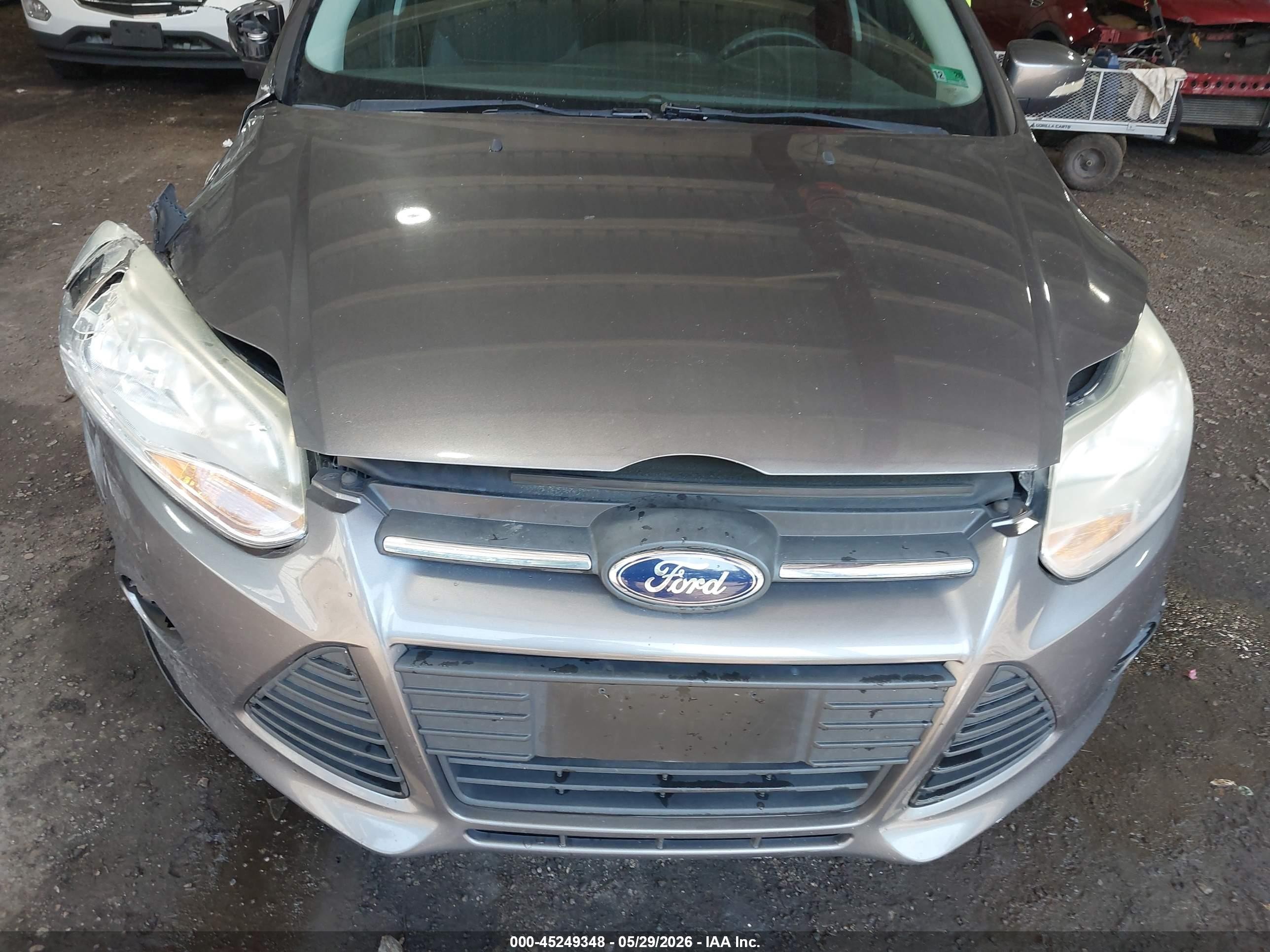 2014 Ford Focus Se Blue vin: 1FADP3K24EL396734