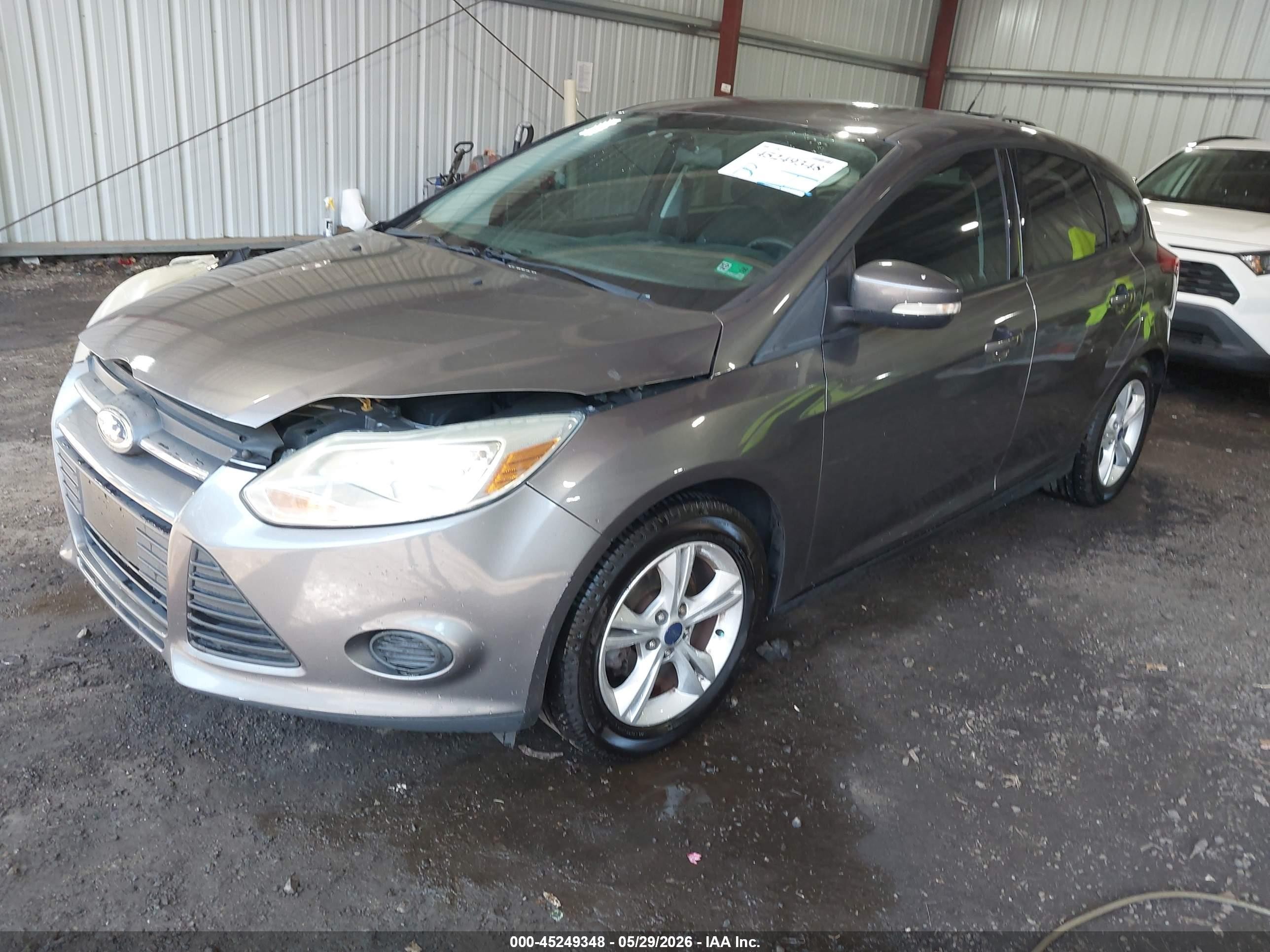 2014 Ford Focus Se Blue vin: 1FADP3K24EL396734