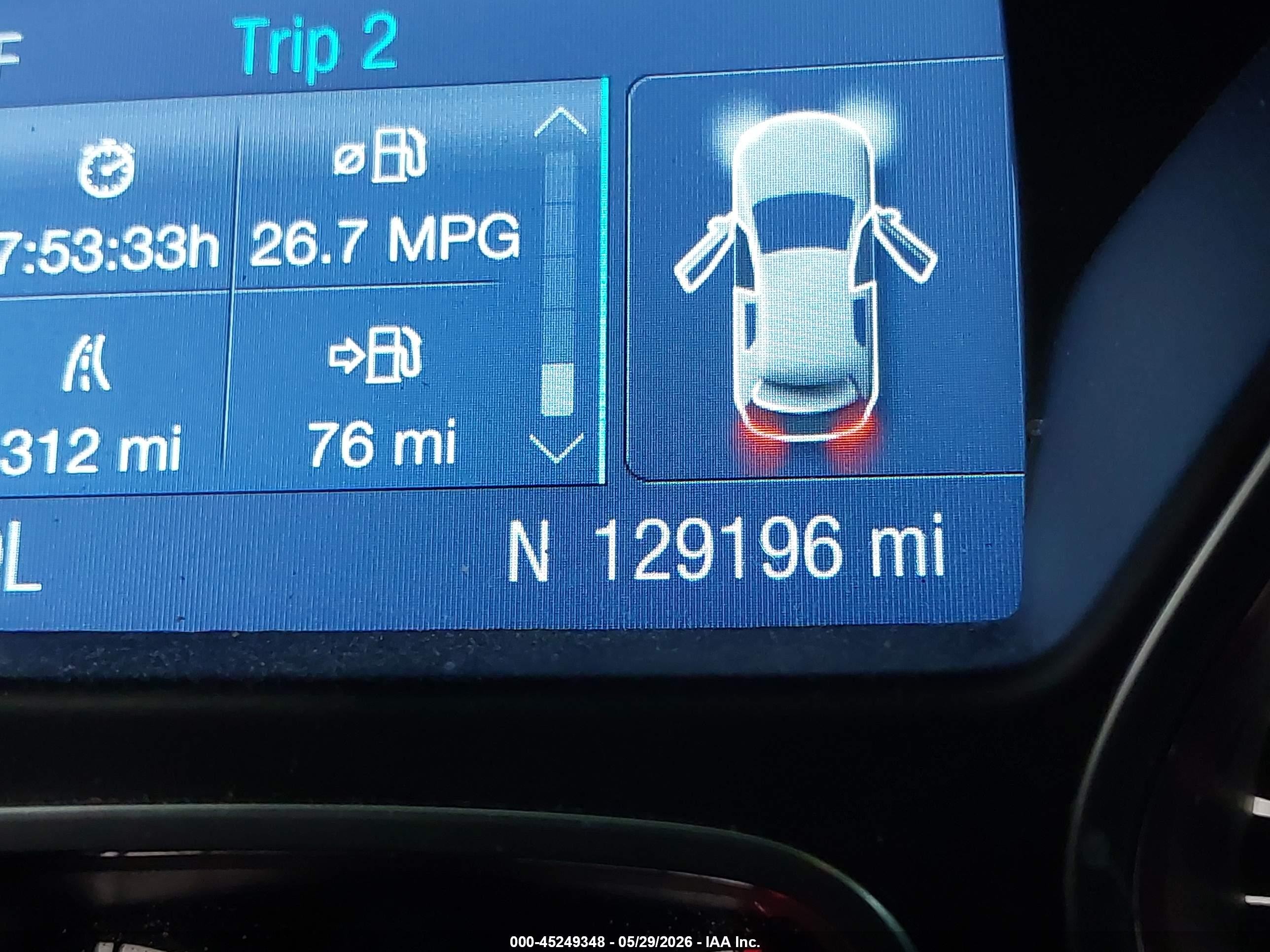 2014 Ford Focus Se Blue vin: 1FADP3K24EL396734