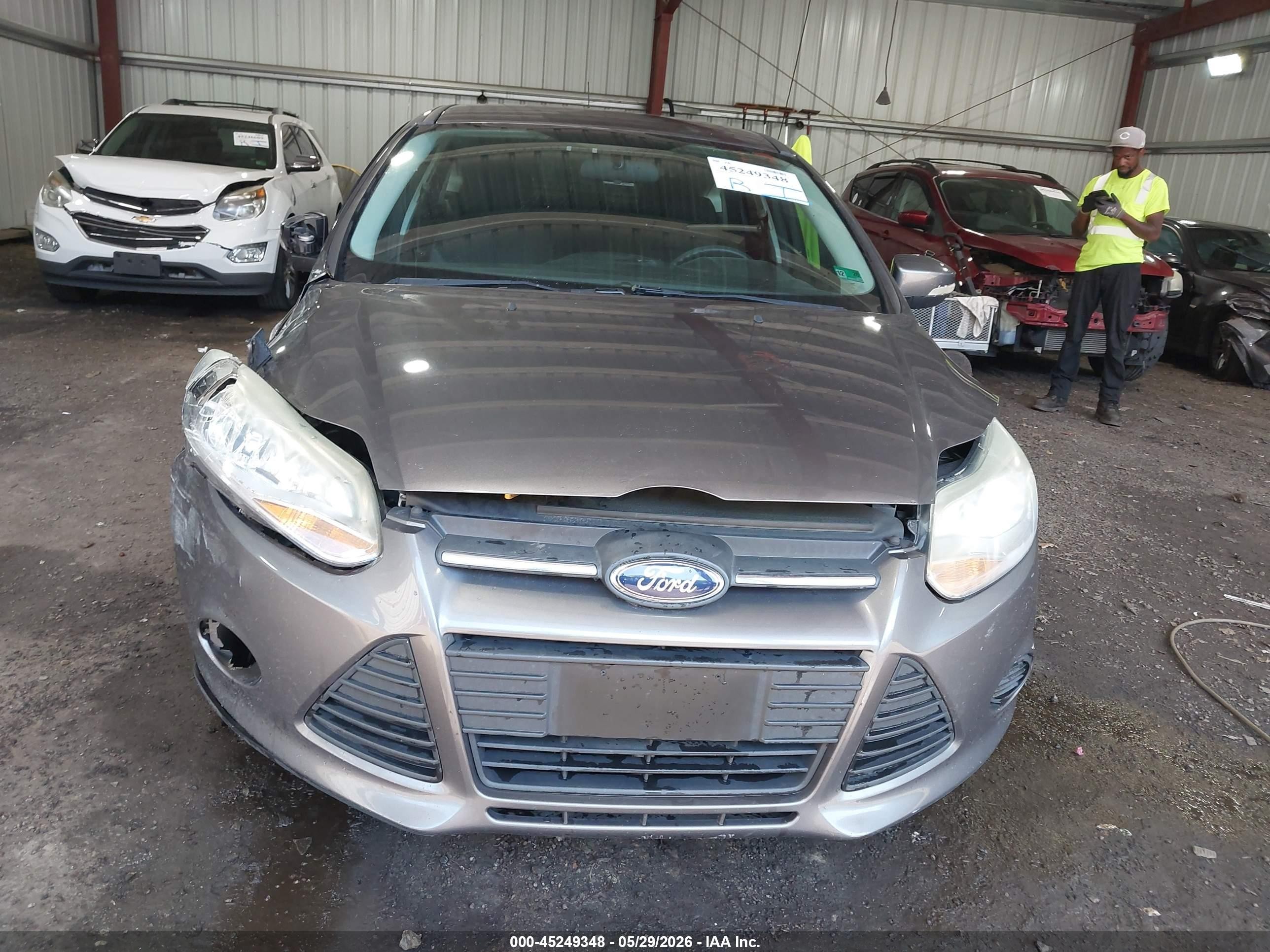 2014 Ford Focus Se Blue vin: 1FADP3K24EL396734