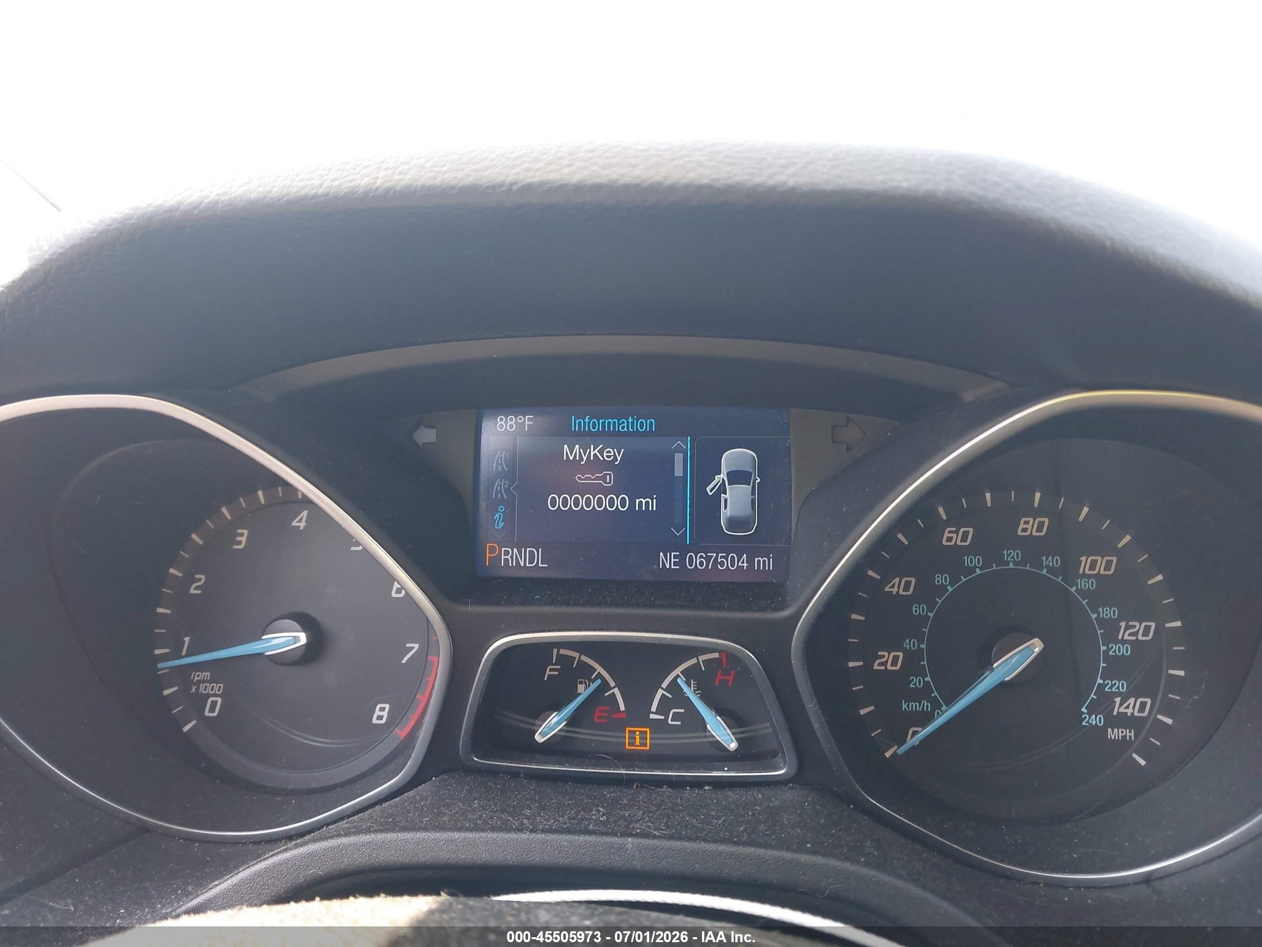 2014 Ford Focus Se Red vin: 1FADP3K24EL447066