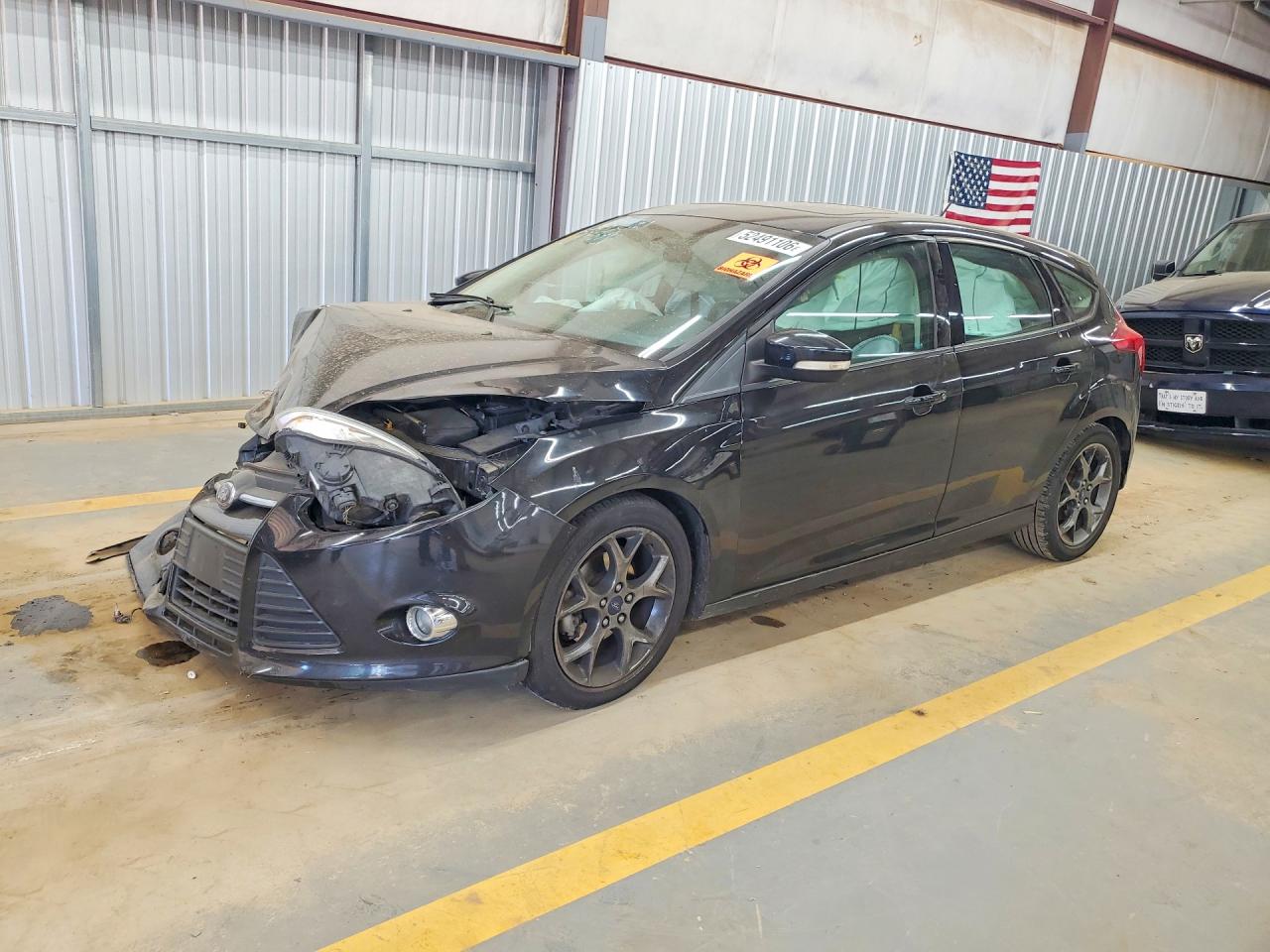 2014 Ford Focus Se Black vin: 1FADP3K24EL450209