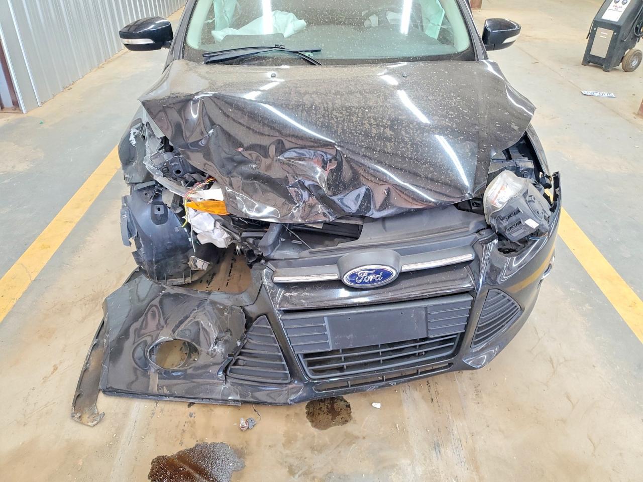 2014 Ford Focus Se Black vin: 1FADP3K24EL450209