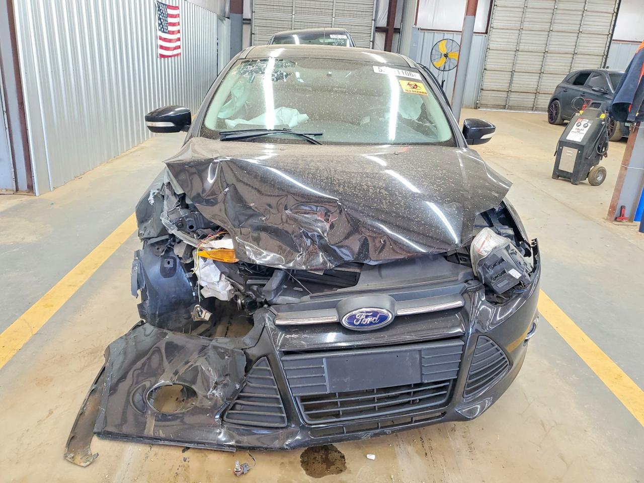 2014 Ford Focus Se Black vin: 1FADP3K24EL450209