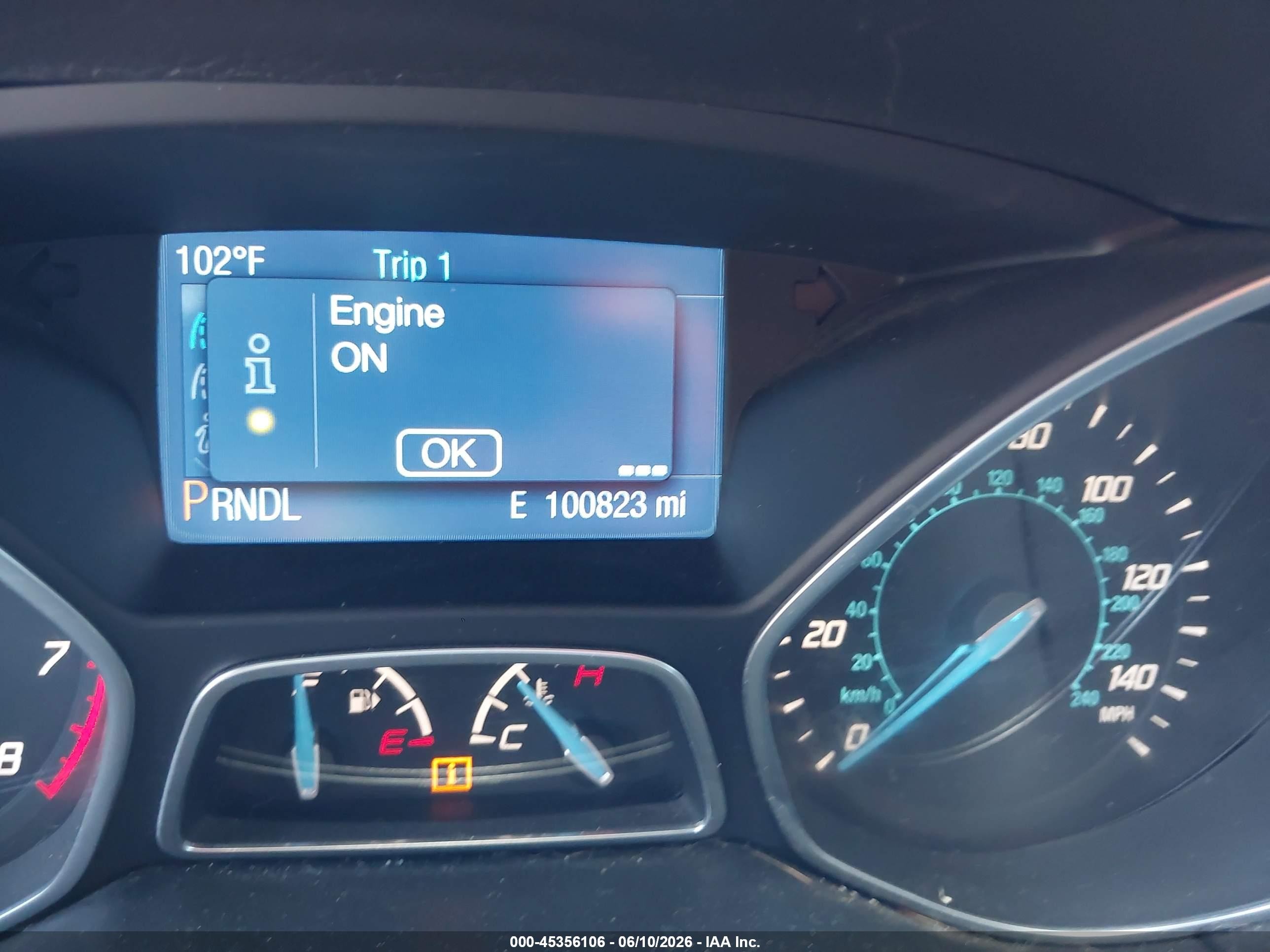 2014 Ford Focus Se Gray vin: 1FADP3K24EL453353