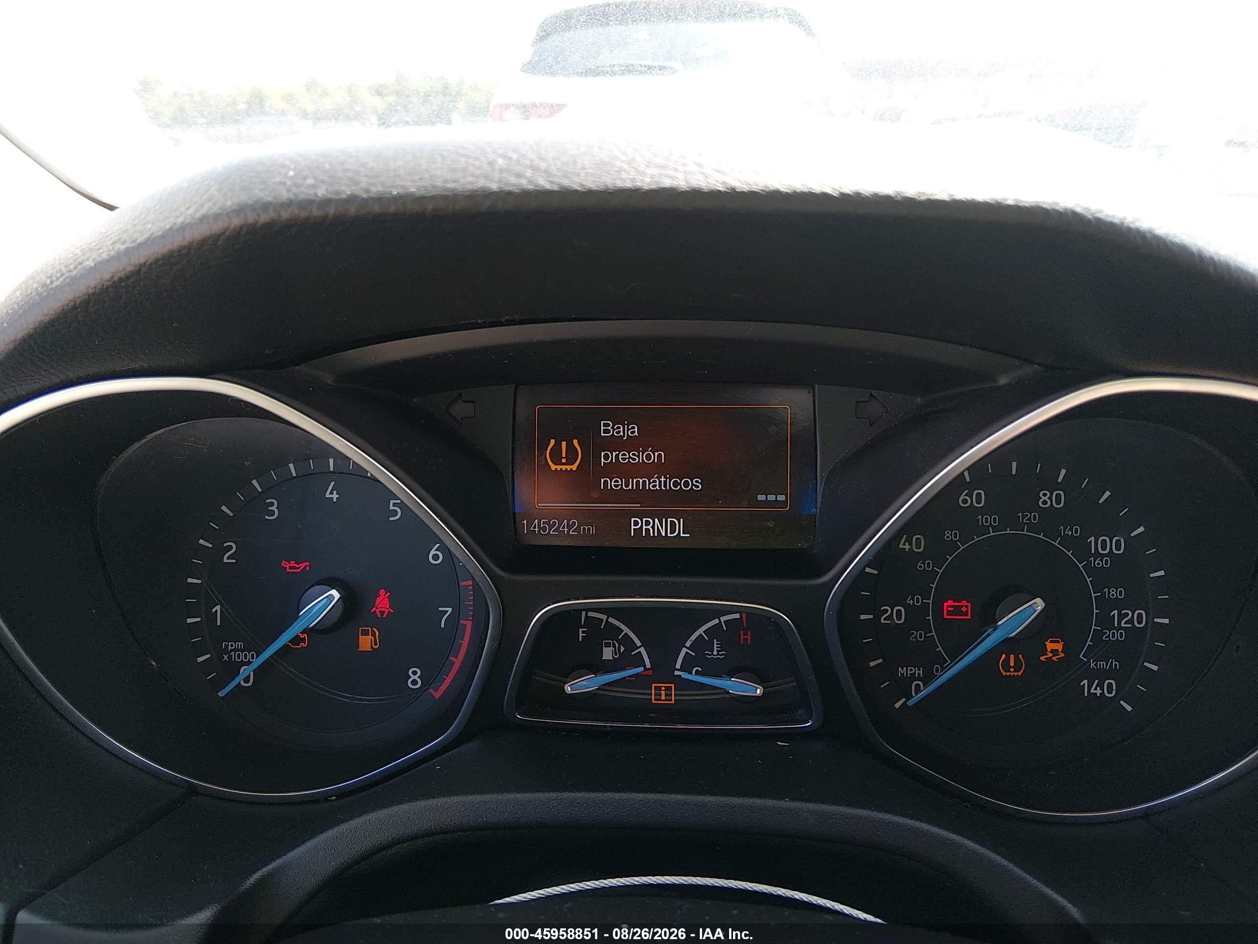 2015 Ford Focus Se Red vin: 1FADP3K24FL209137