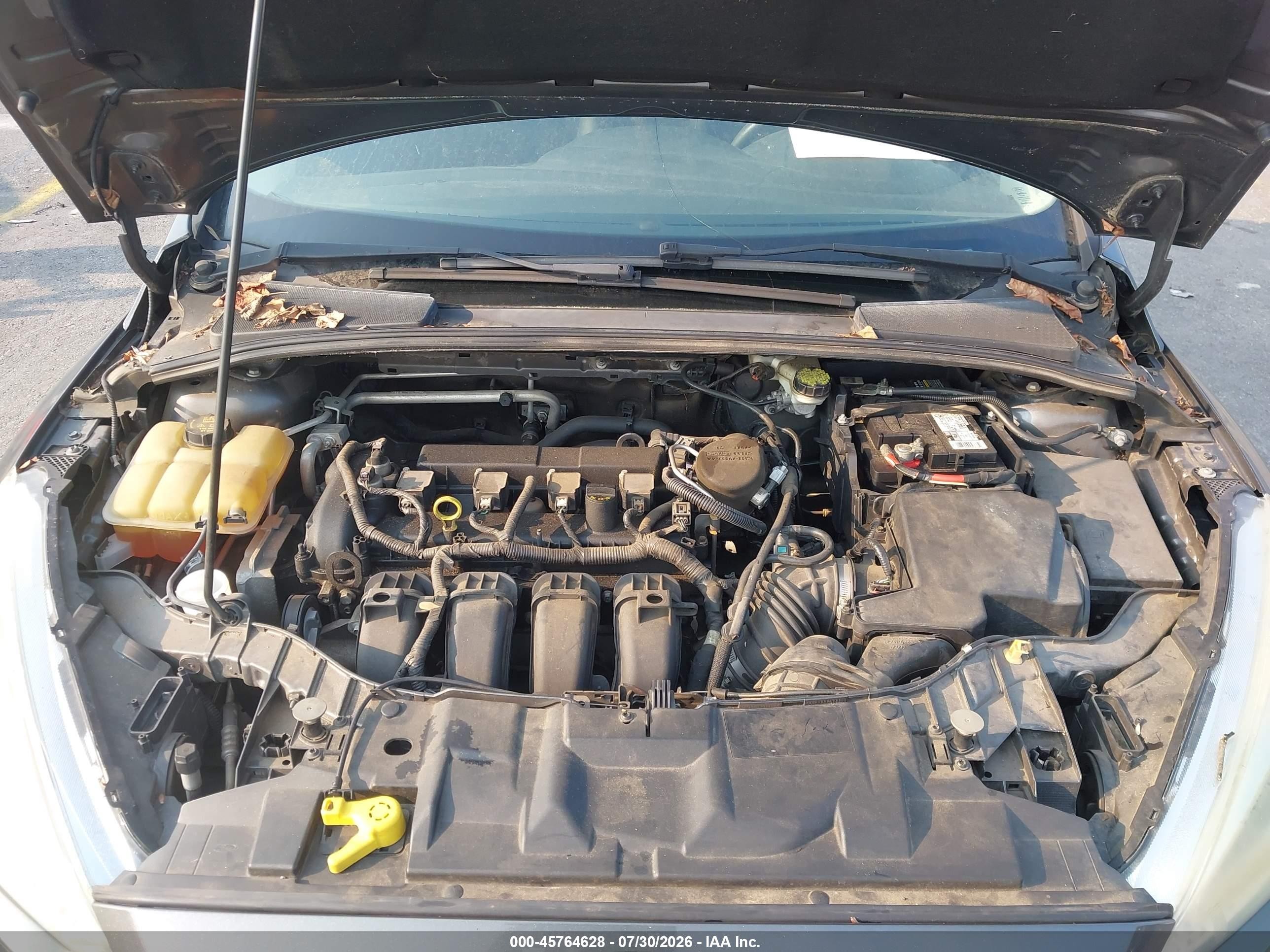 2015 Ford Focus Se Gray vin: 1FADP3K24FL223782
