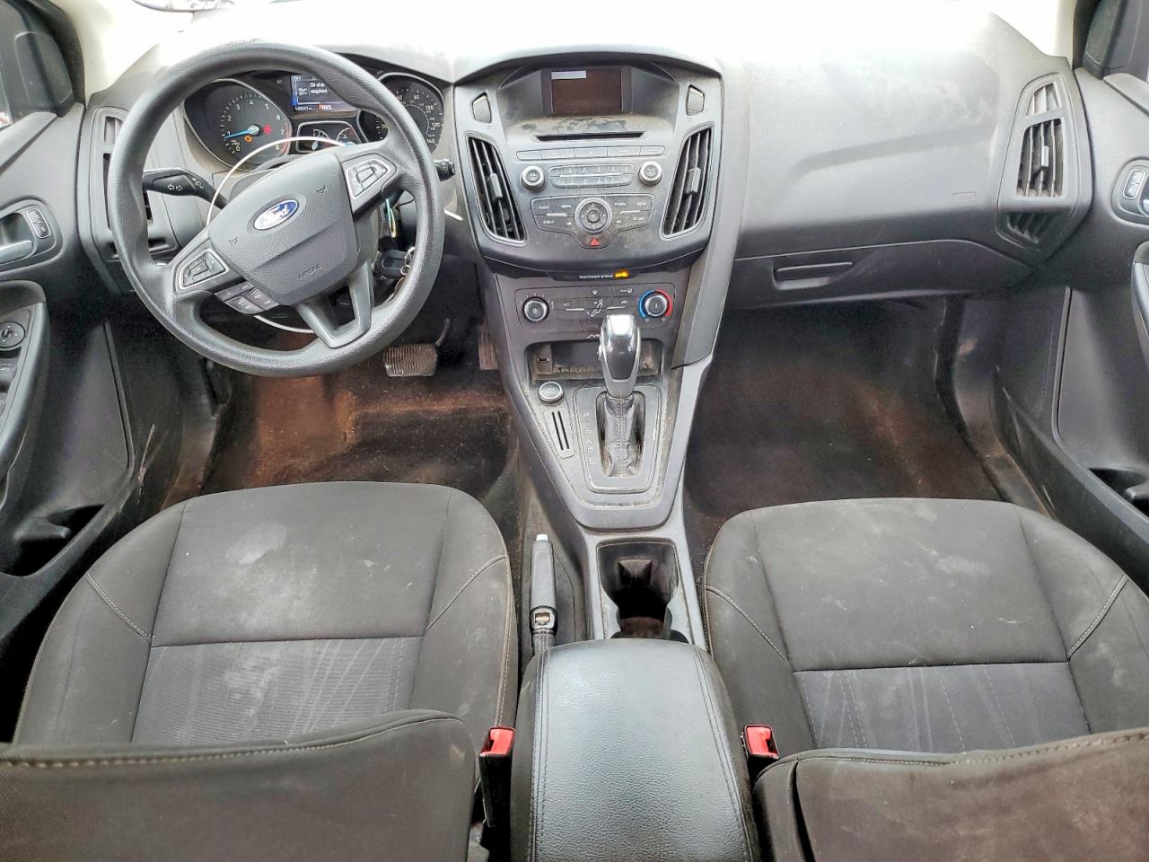 2015 Ford Focus Se Black vin: 1FADP3K24FL245104