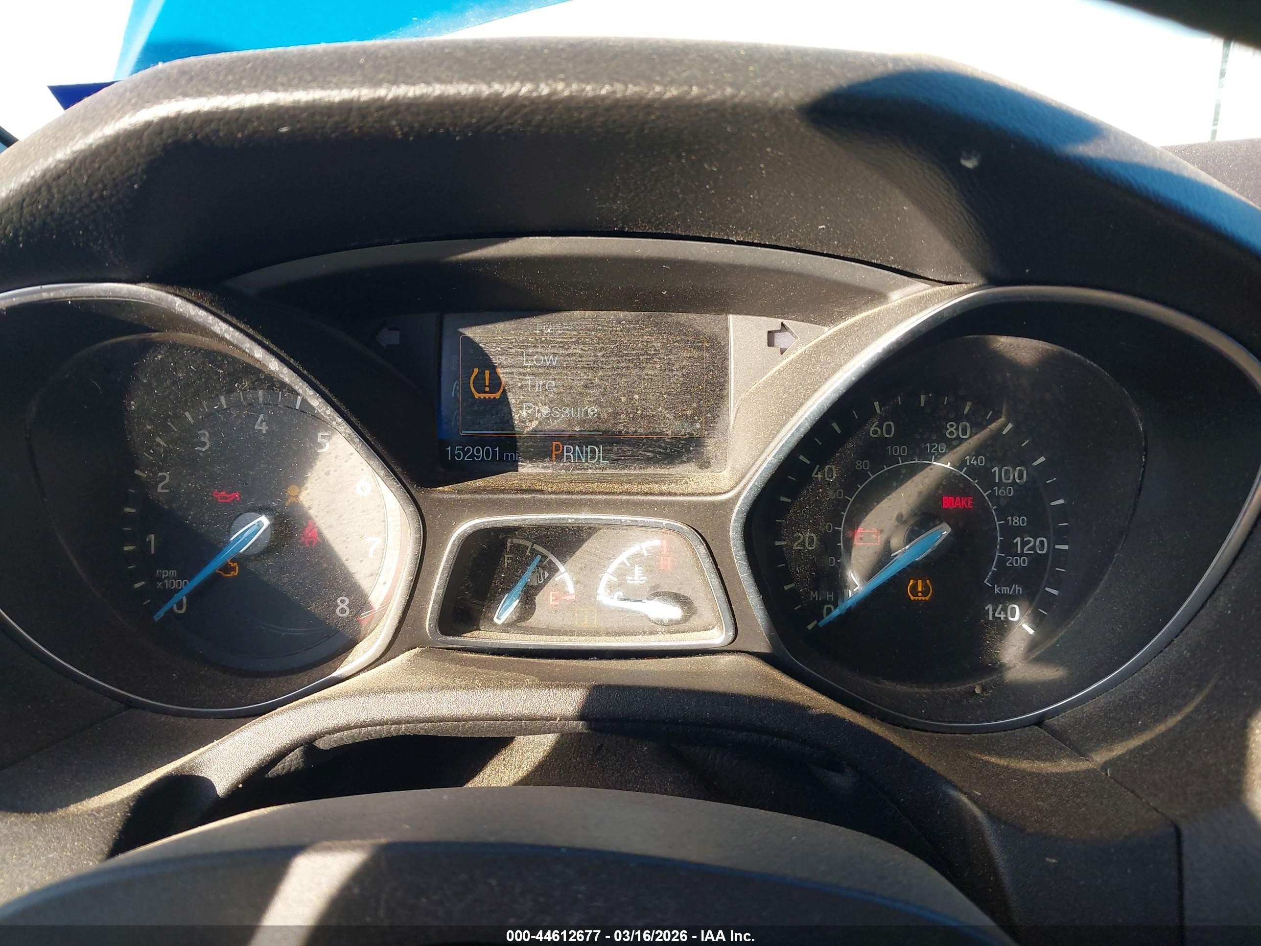 2015 Ford Focus Se Blue vin: 1FADP3K24FL282007