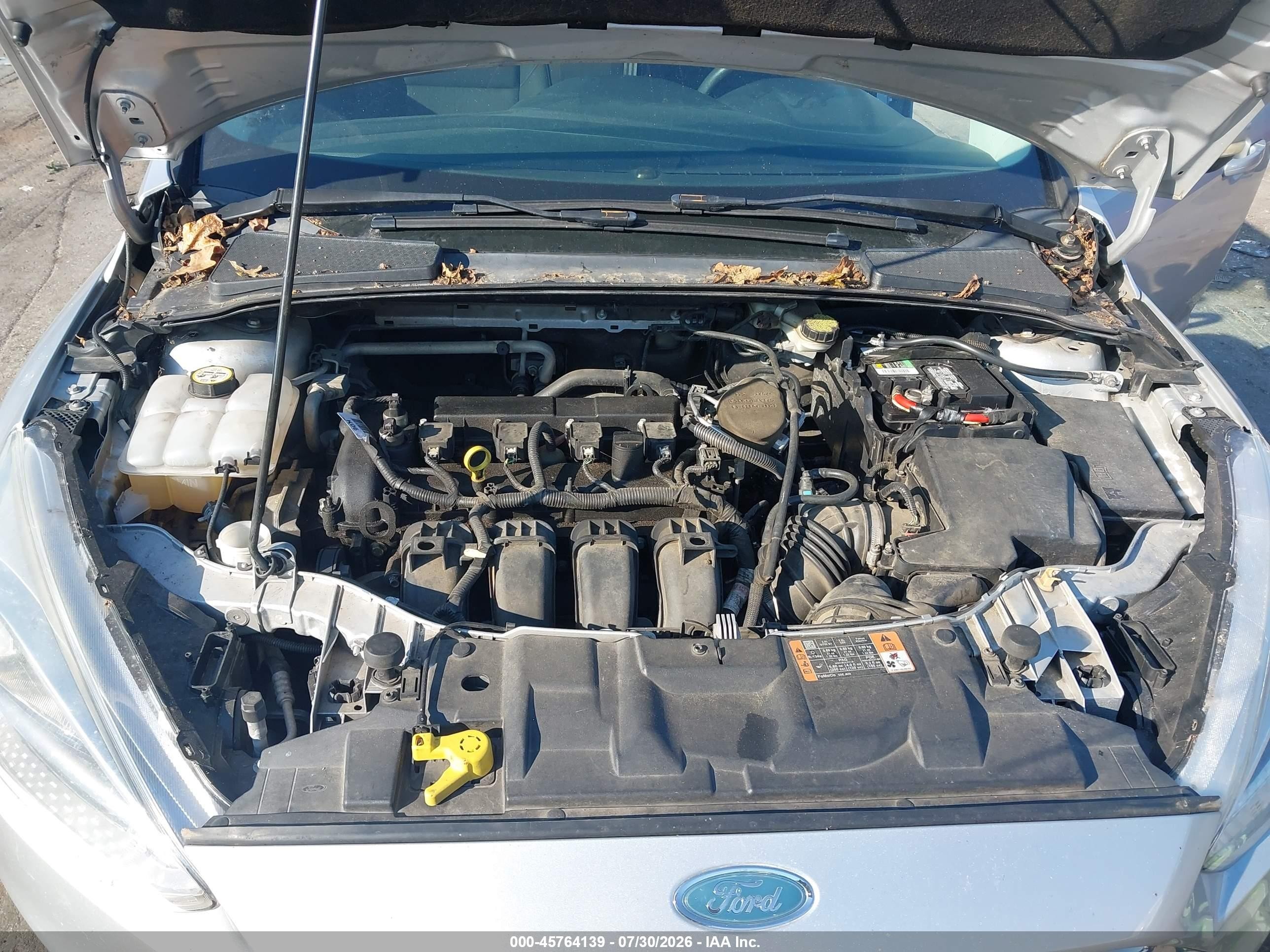 2015 Ford Focus Se Silver vin: 1FADP3K24FL315801