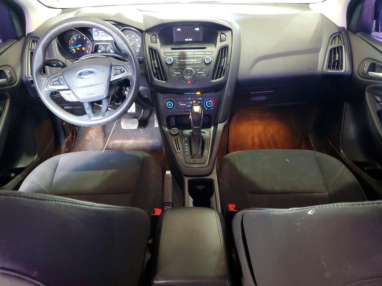 2015 Ford Focus Se Gray vin: 1FADP3K24FL325258
