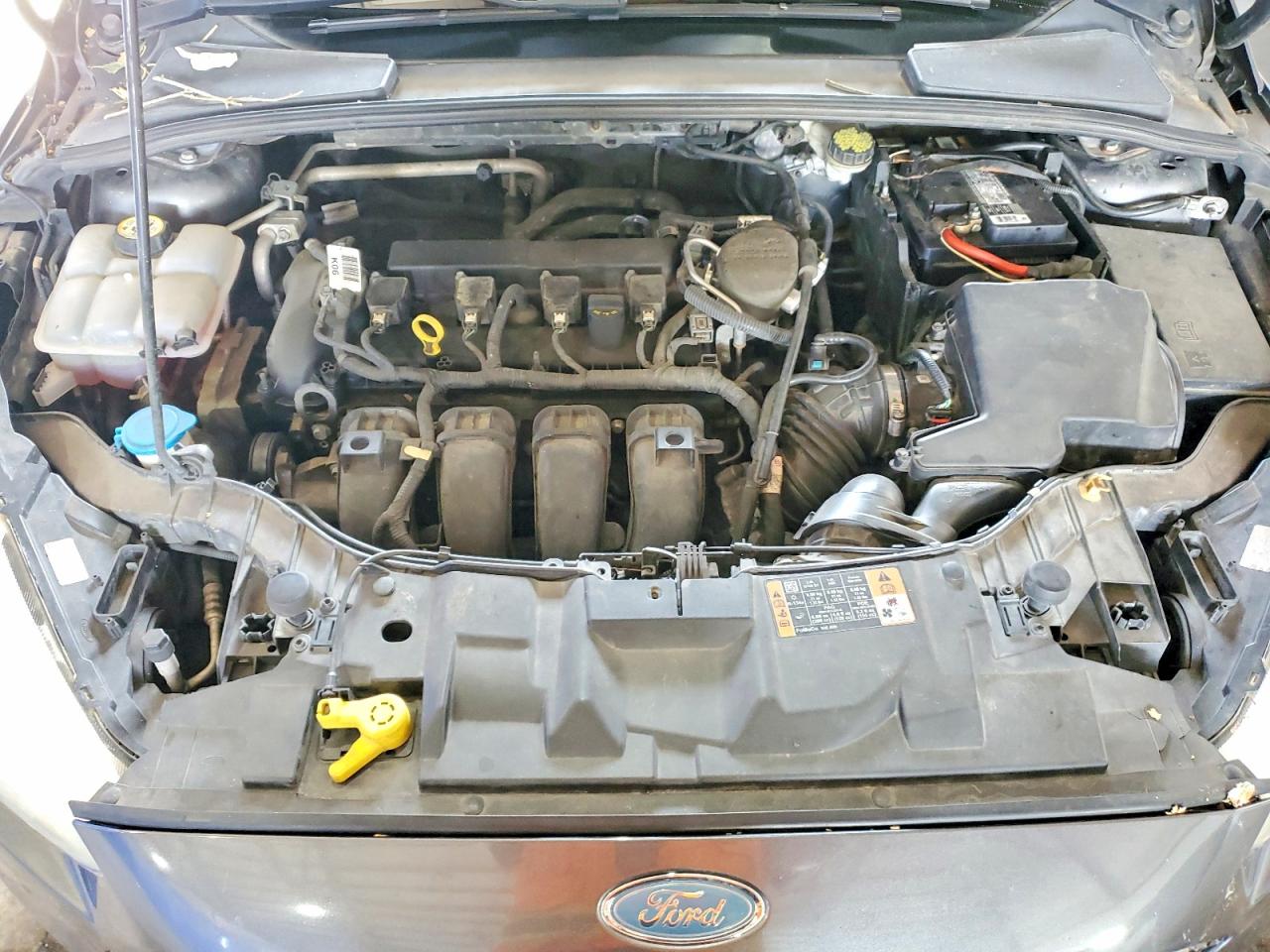 2015 Ford Focus Se Gray vin: 1FADP3K24FL325258
