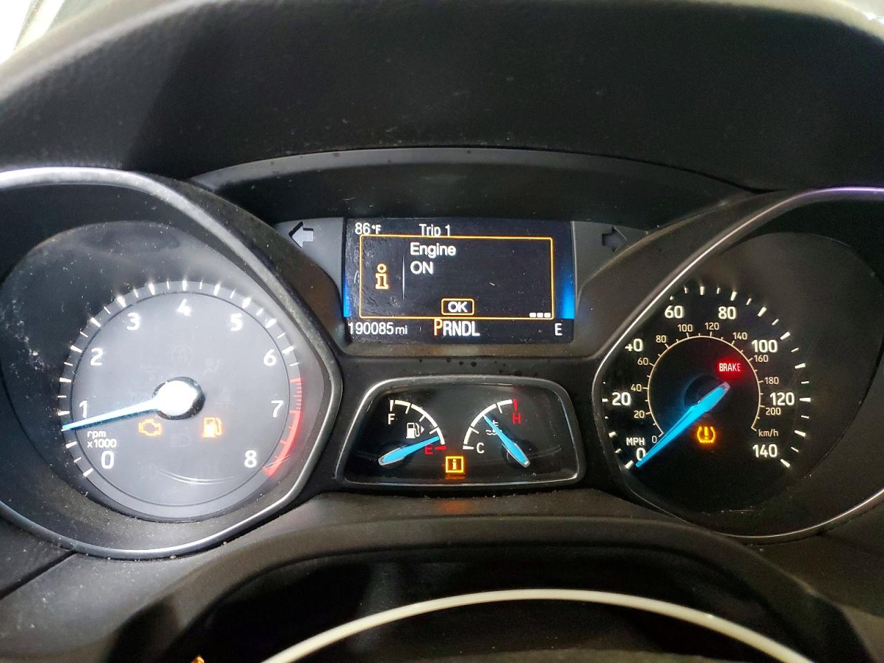 2015 Ford Focus Se Gray vin: 1FADP3K24FL325258