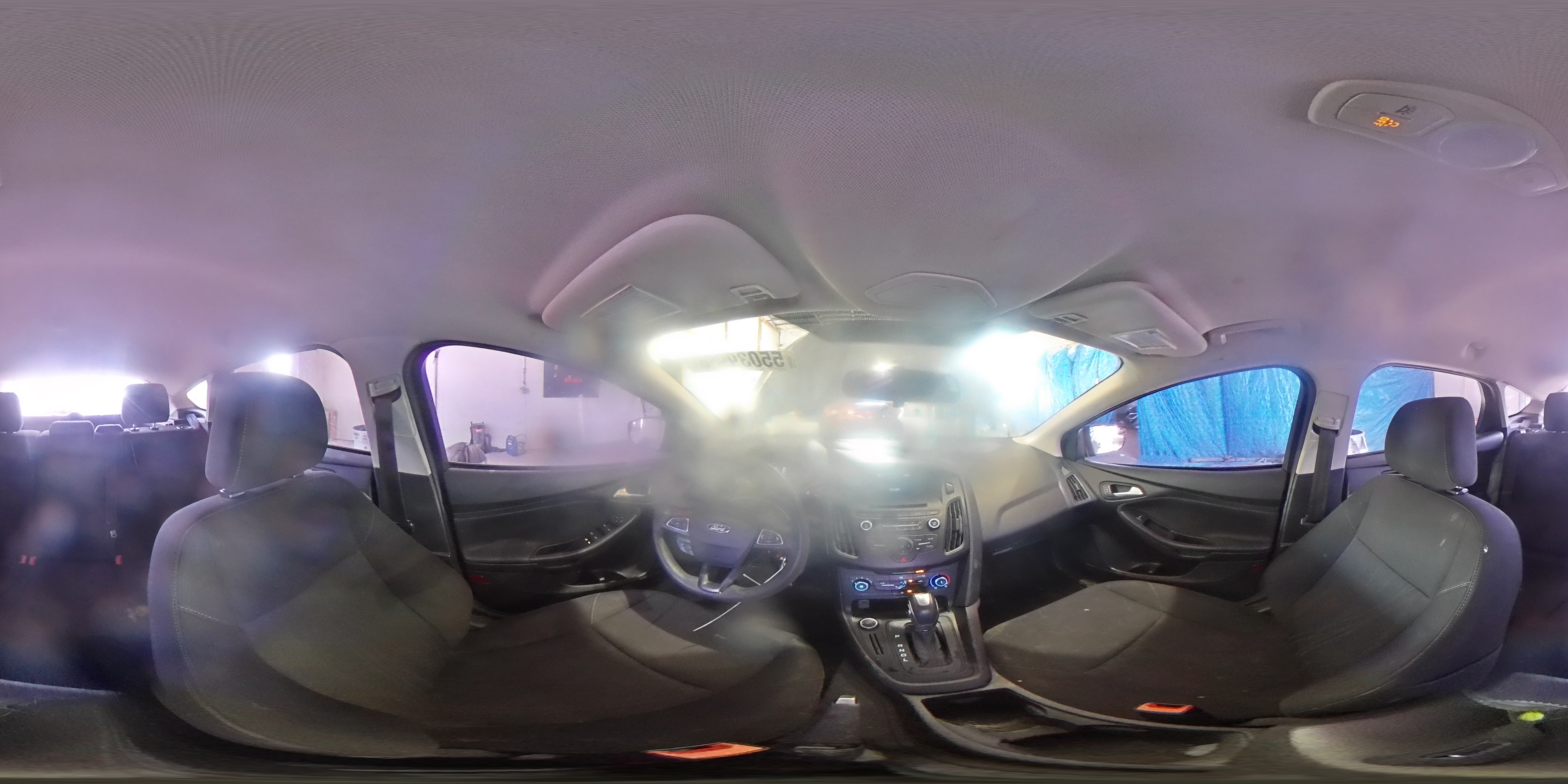 2015 Ford Focus Se Gray vin: 1FADP3K24FL325258