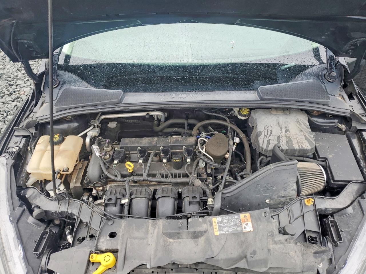 2015 Ford Focus Se Black vin: 1FADP3K24FL346739