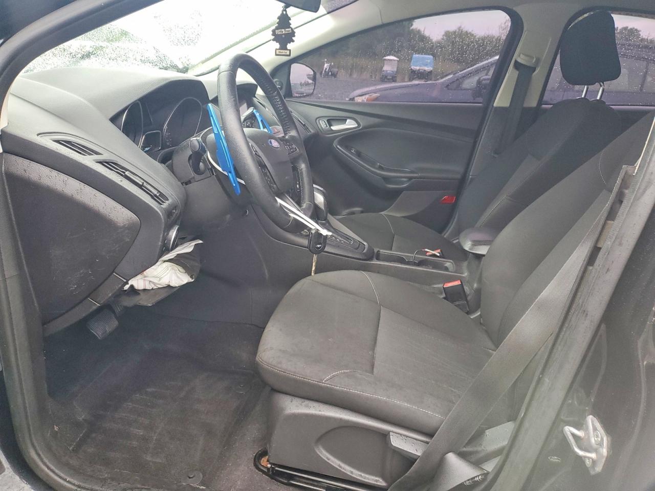 2015 Ford Focus Se Black vin: 1FADP3K24FL346739