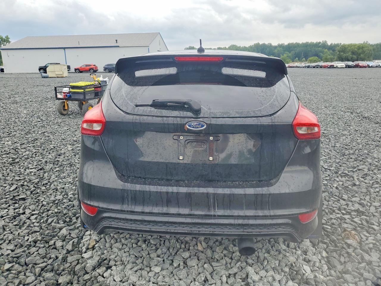 2015 Ford Focus Se Black vin: 1FADP3K24FL346739