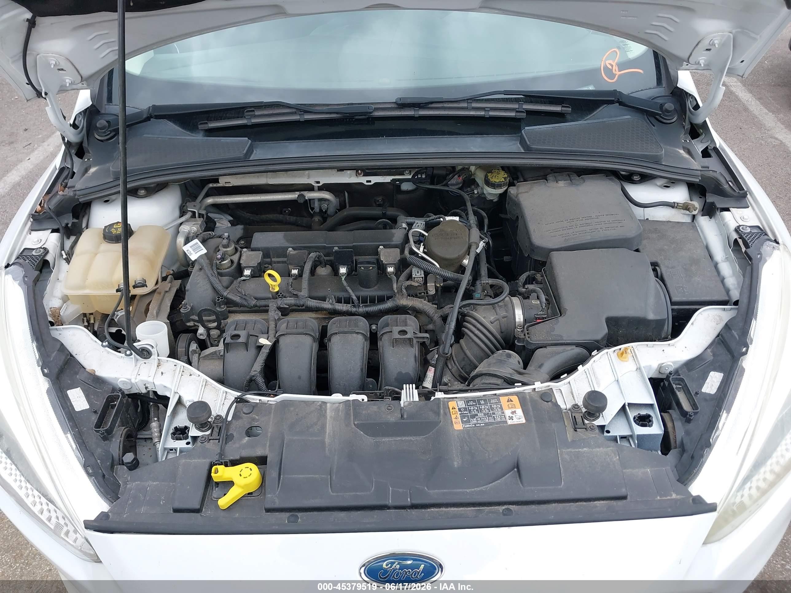 2015 Ford Focus Se Gray vin: 1FADP3K24FL381331