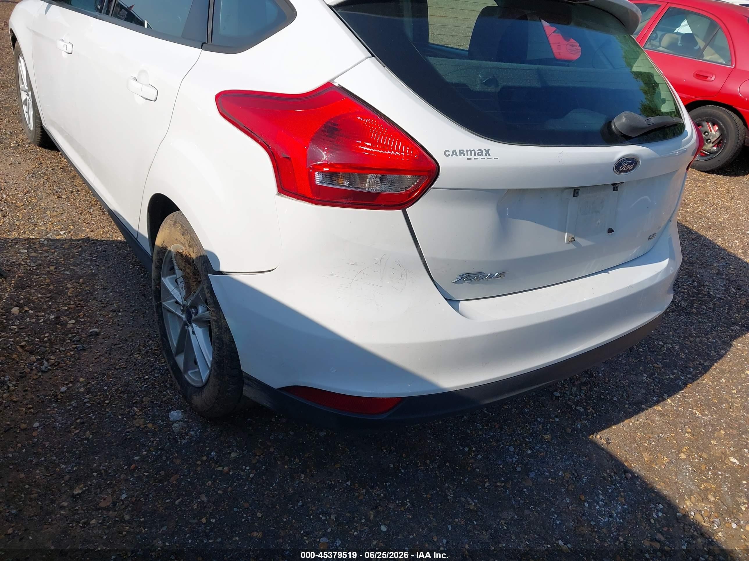 2015 Ford Focus Se Gray vin: 1FADP3K24FL381331