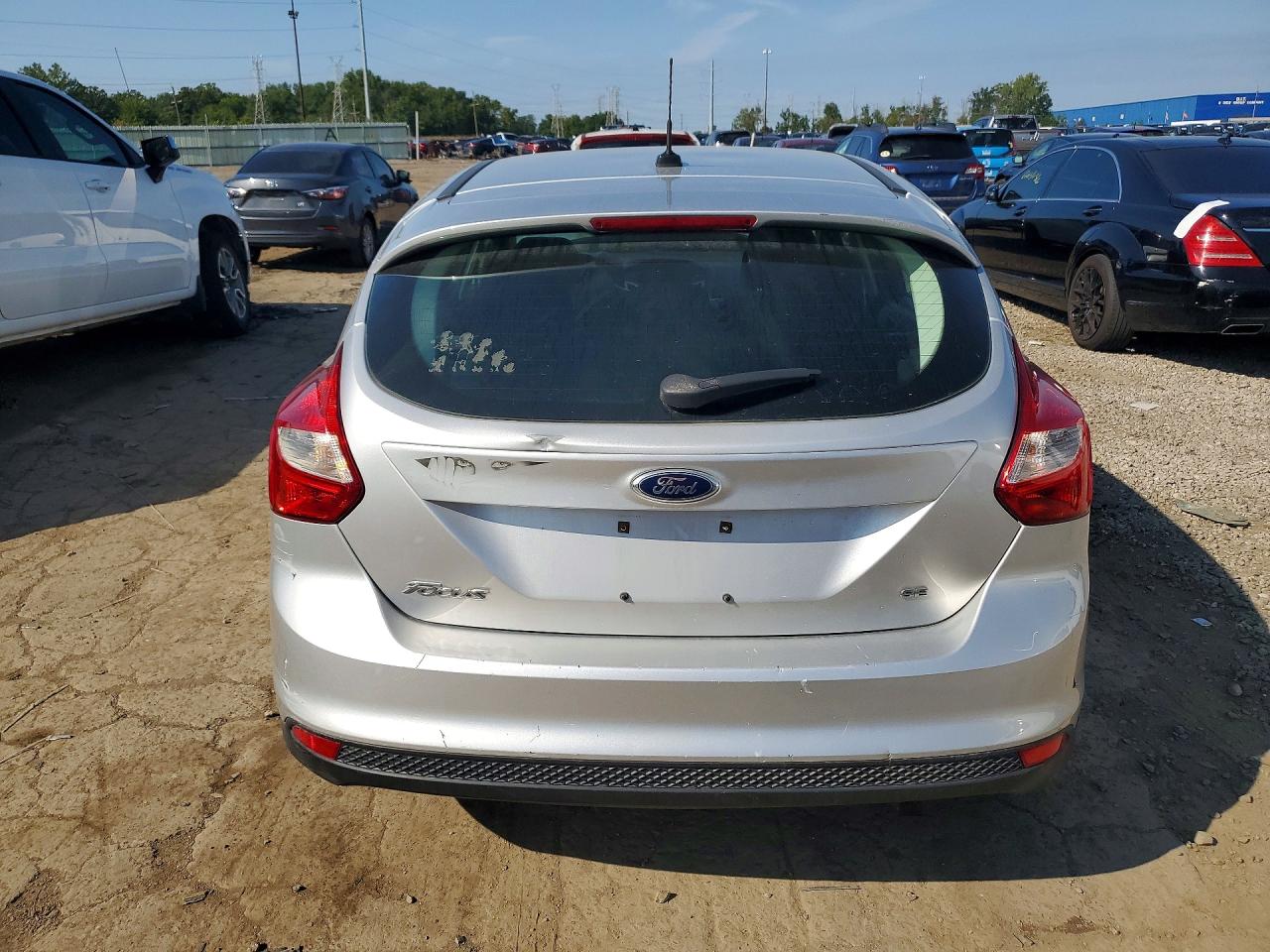2013 Ford Focus Se Gray vin: 1FADP3K25DL105494