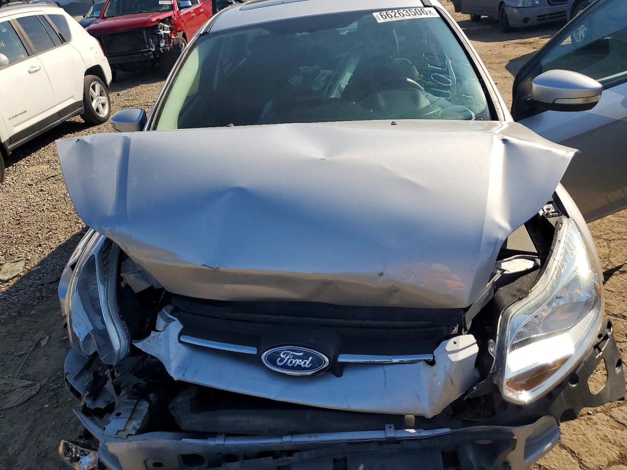 2013 Ford Focus Se Gray vin: 1FADP3K25DL105494
