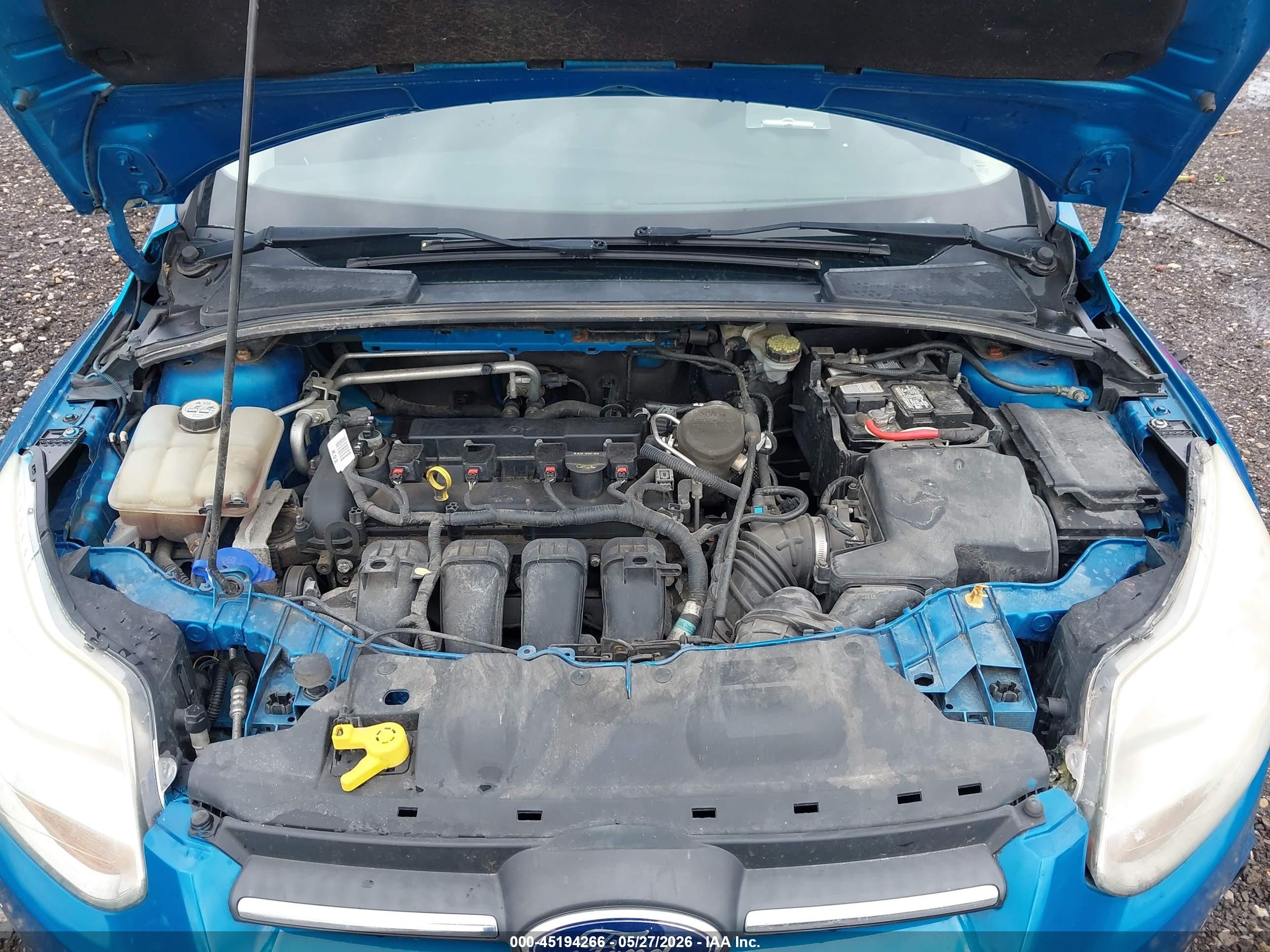 2013 Ford Focus Se Синий vin: 1FADP3K25DL113126