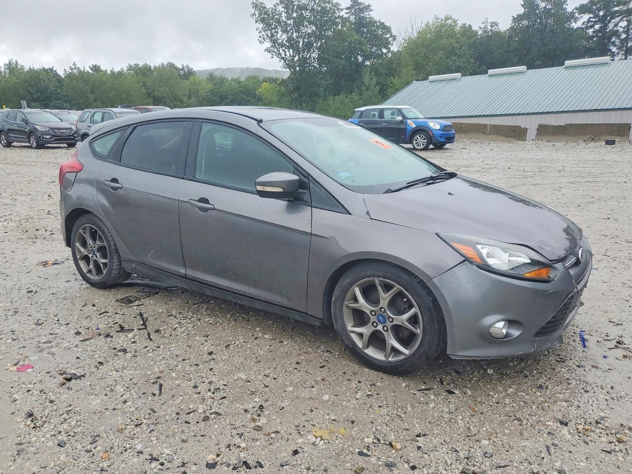 2013 Ford Focus Se Gray vin: 1FADP3K25DL120383