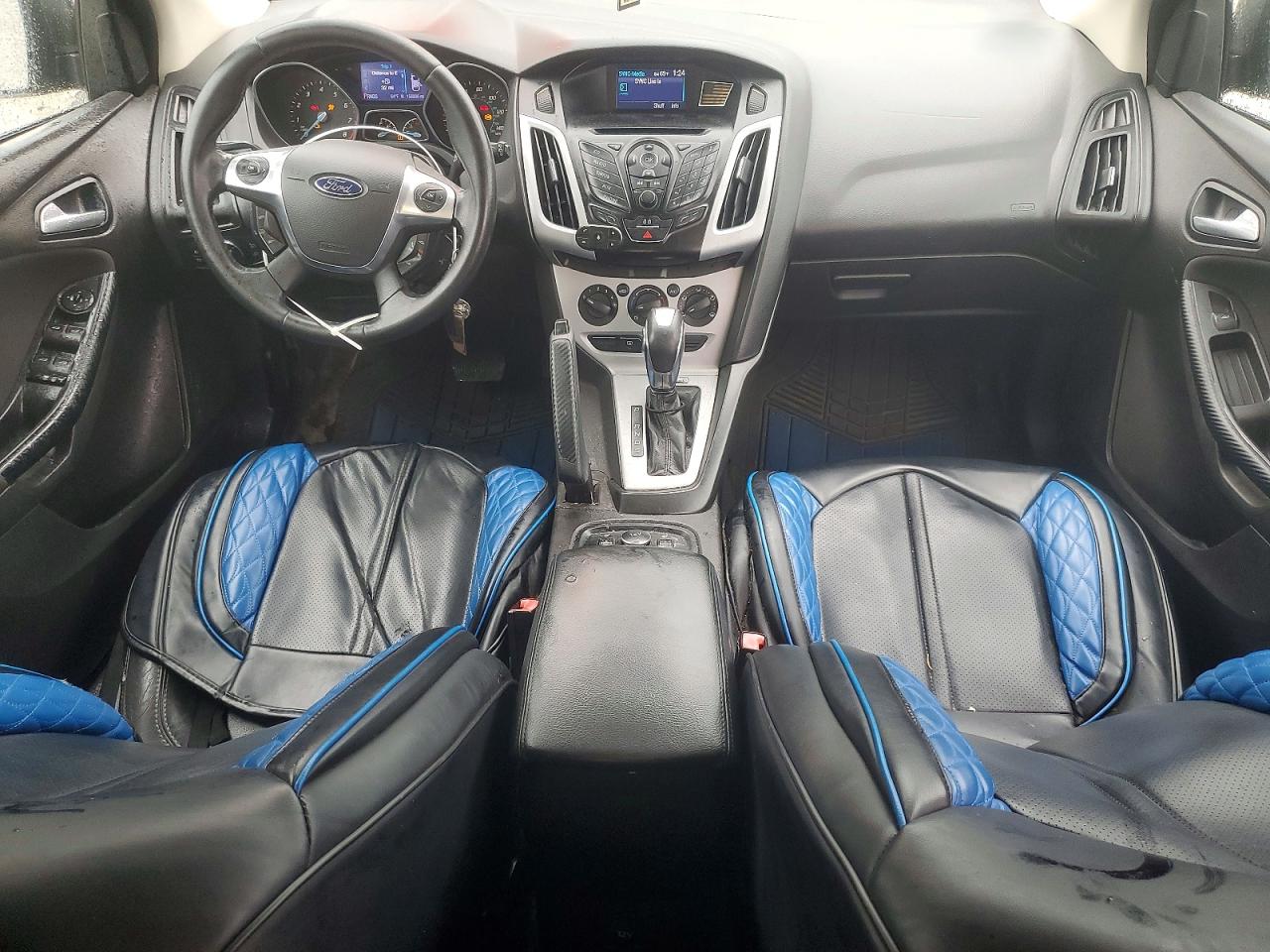 2013 Ford Focus Se Gray vin: 1FADP3K25DL120383