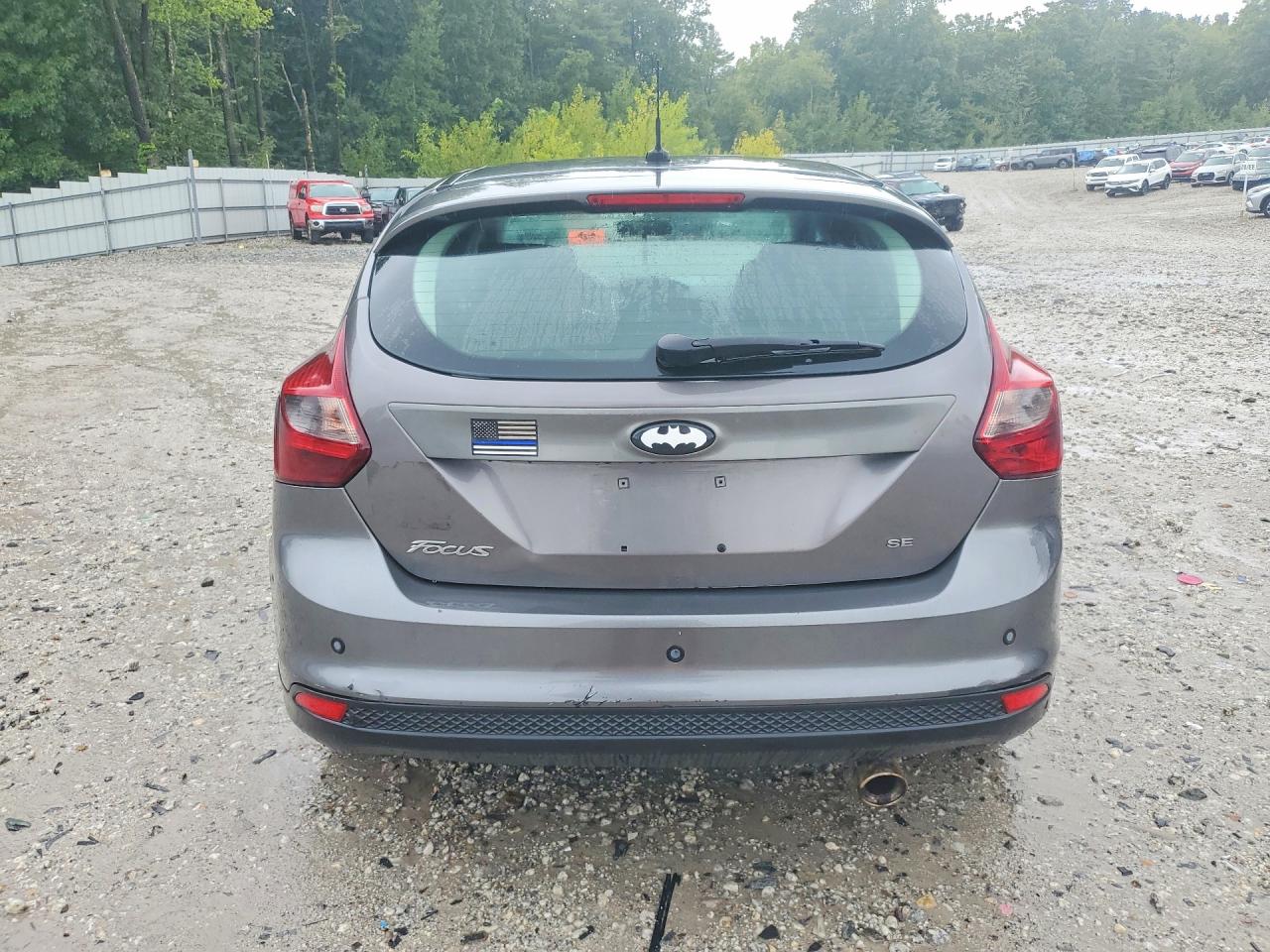2013 Ford Focus Se Gray vin: 1FADP3K25DL120383