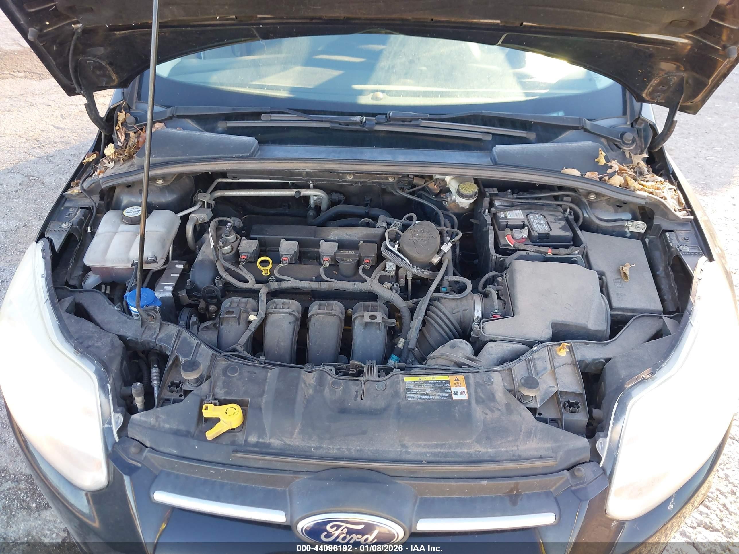 2013 Ford Focus Se Черный vin: 1FADP3K25DL135885