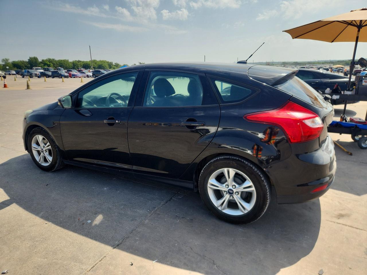 2013 Ford Focus Se Black vin: 1FADP3K25DL144392