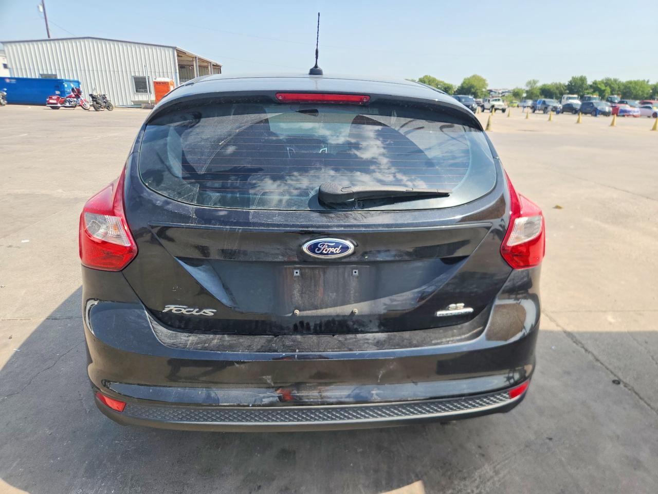 2013 Ford Focus Se Black vin: 1FADP3K25DL144392