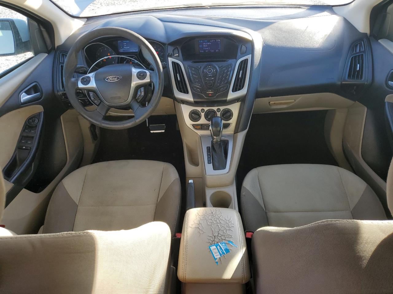 2013 Ford Focus Se White vin: 1FADP3K25DL181281