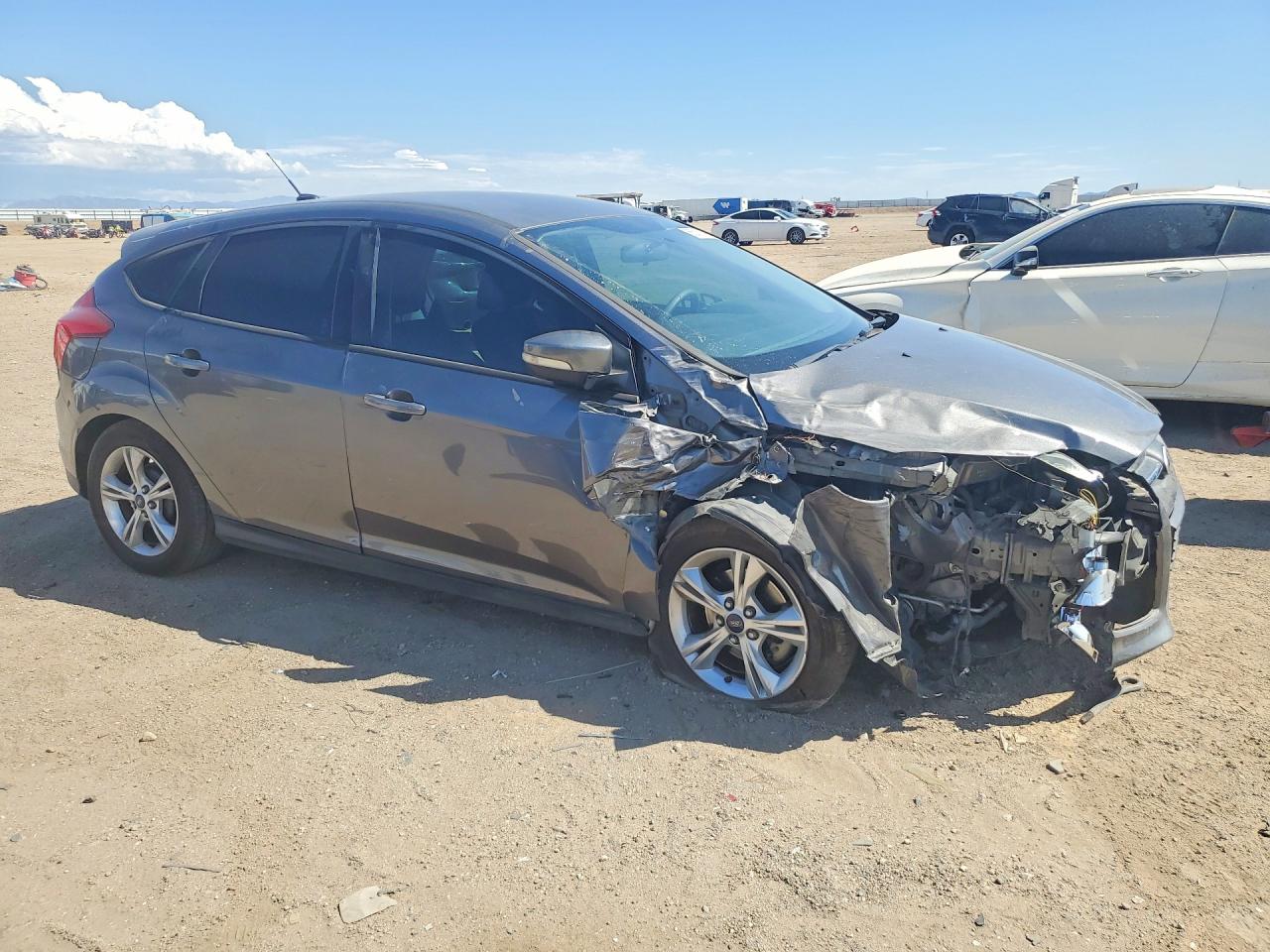 2013 Ford Focus Se Charcoal vin: 1FADP3K25DL245044